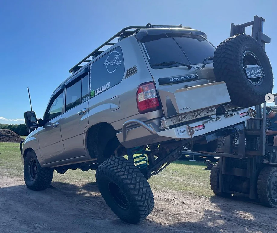 Toyota Landcruiser 105 Series (1999-2022) Rear Bar The Cruiser Company - Image 5
