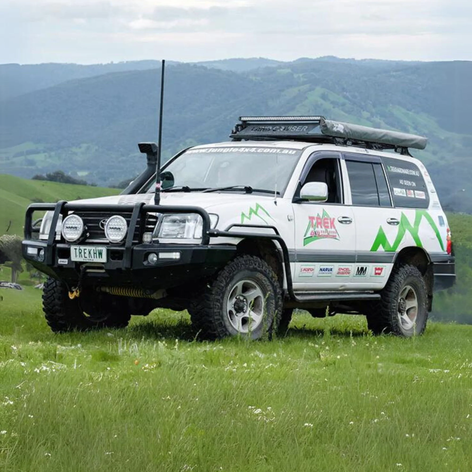 Toyota Landcruiser (1997-2007) 105 Series Jungle 4x4 Commercial Bull Bar