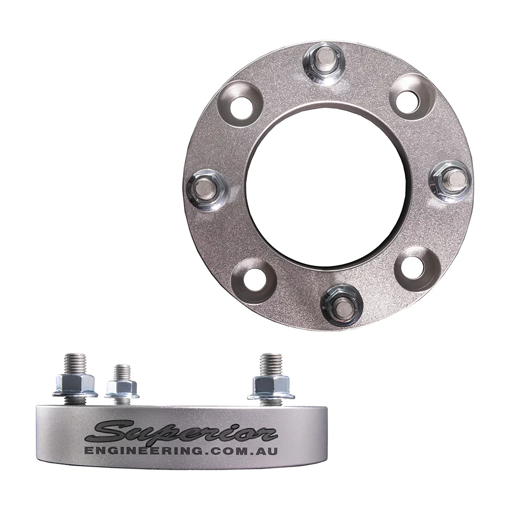 Toyota LandCruiser (11/2007-11/2021) Superior Engineering Superior Billet Series 6061 - T6 Alloy Strut Spacers 40mm Lift Suitable For Toyota LandCruiser 200 Series - SUP-LC200SS-25-V2