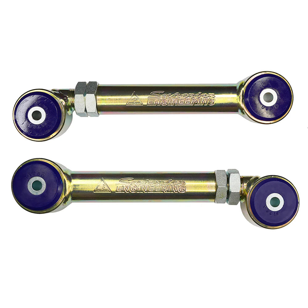 Toyota LandCruiser (11/2009-2020) Superior Engineering Superior Rear Upper Control Arm Suitable For Toyota Prado 120/150/FJ Cruiser up to 2020 Adjustable (Pair) - SUP-UPPERCAFJ