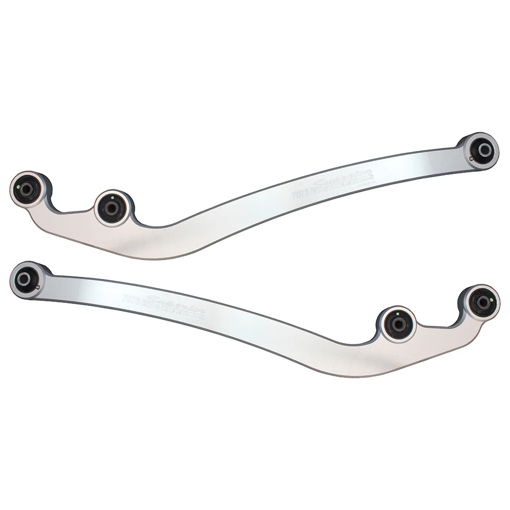 Toyota LandCruiser (11/2016-09/2022) Superior Engineering Superior Billet Series 7075-T6 Alloy Radius Arms Suitable For Toyota LandCruiser 76/78/79 Series 8/2016 on 7 Inch (175mm) Castor Correction (Curved Style Arms) - BARC-G-LCR27-A