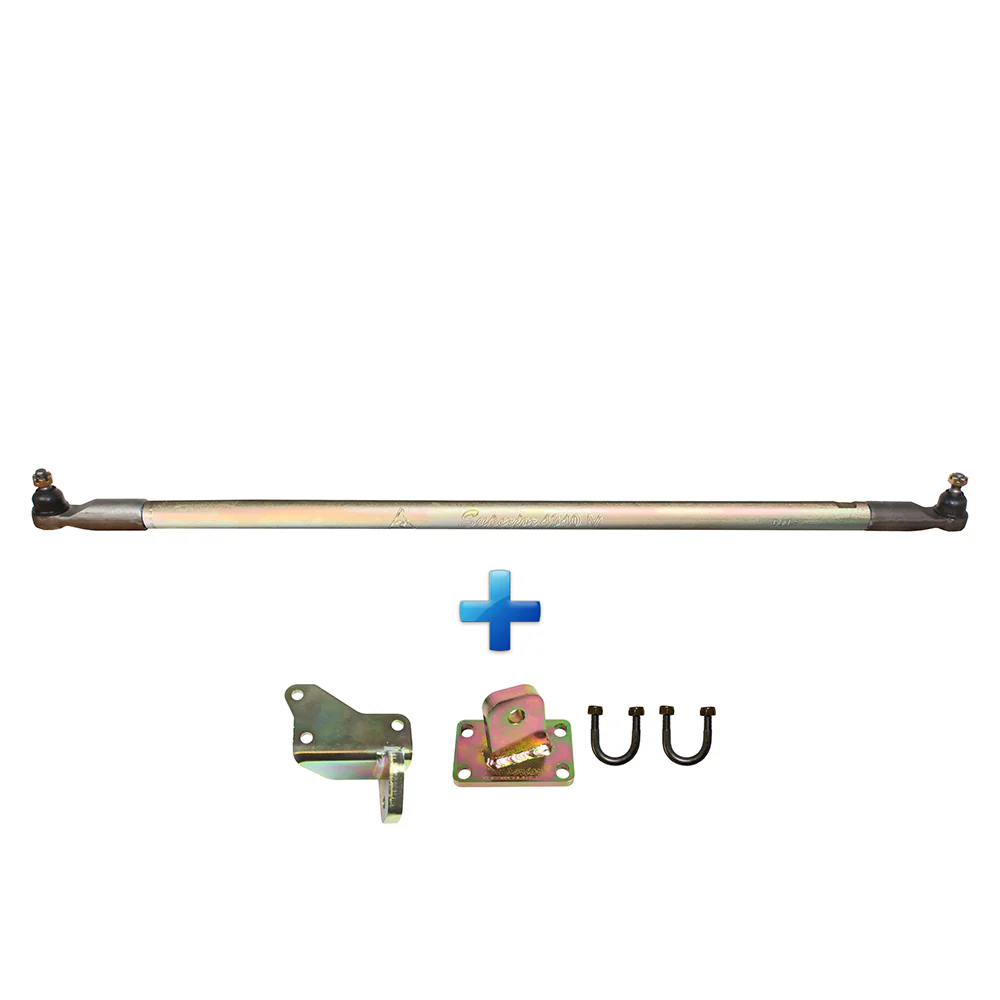 Toyota LandCruiser (11/2016-09/2022) Superior Engineering Superior Comp Spec Heavy Duty Solid Bar Drag Link Suitable For Toyota LandCruiser 79 Series Single Cab 2016 on Adjustable (Each) - 79#4340DRAGSC