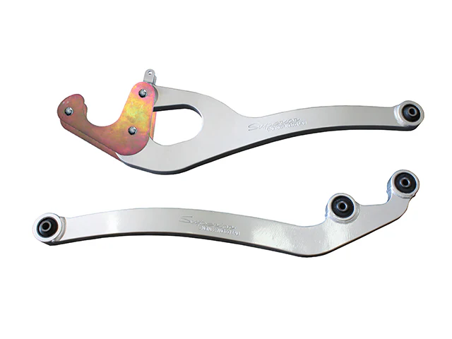 Toyota LandCruiser (11/2016-09/2022) Superior Engineering Superior Superflex Radius Arms Suitable For Toyota LandCruiser 76/78/79 Series 8/2016 on 6 Inch (150mm) Castor Correction (Curved Style Arms) - WSSC-F-LCR27-B
