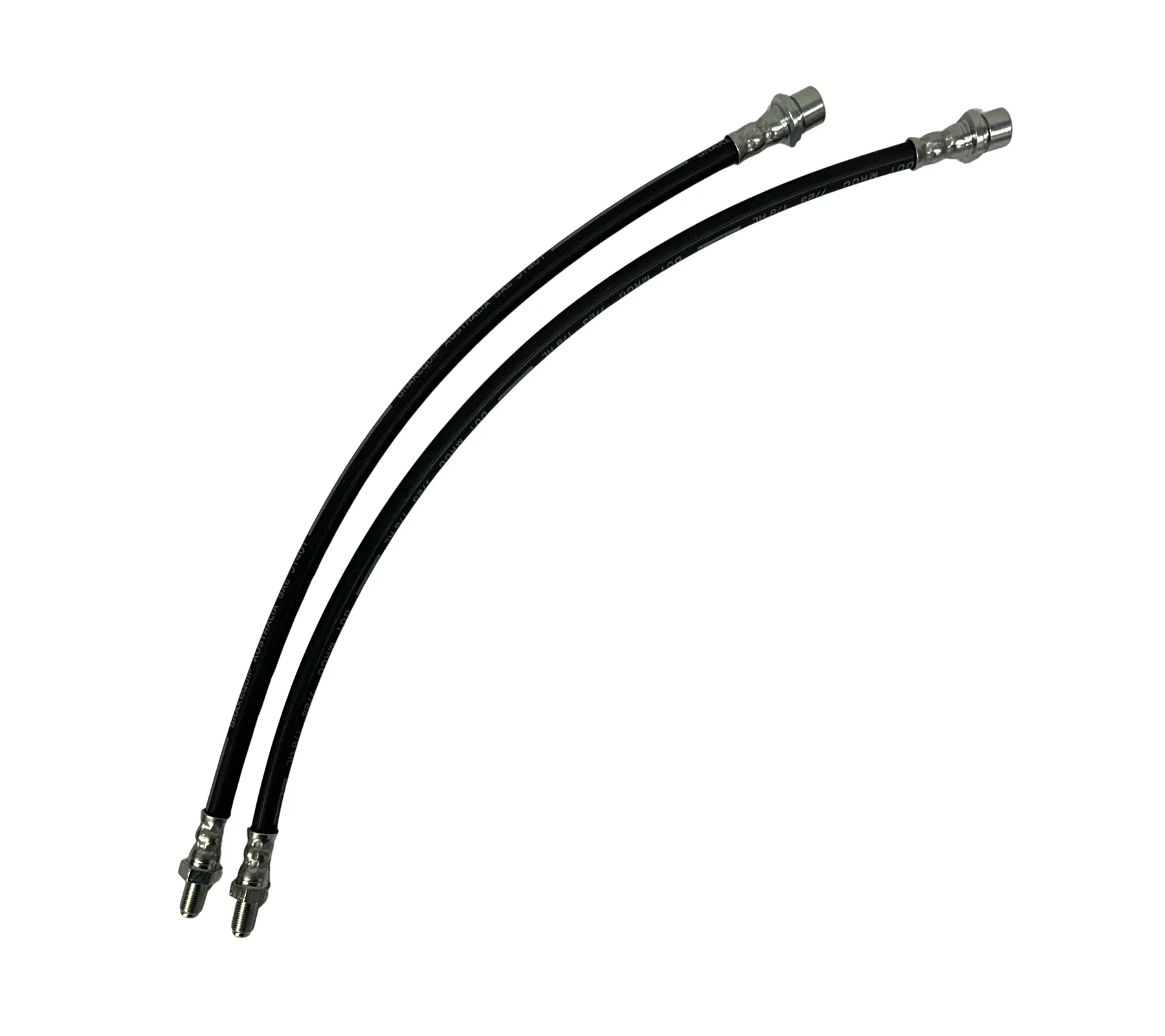 Toyota Landcruiser (1990-08/1991) 80 Series 03/1990-08/1991 Tough Dog Extended Brake Hose Kit Rubber - 80 and105 Series Landcruiser Non ABS