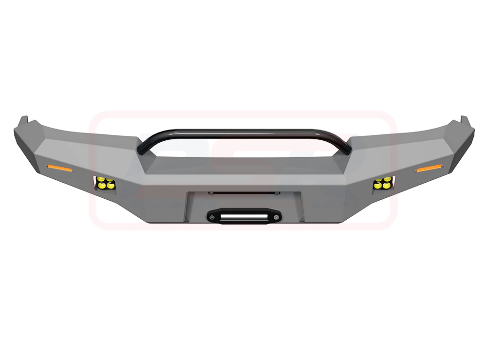 Toyota Landcruiser (1990-1998) 80 Series Ambush Low Single Hoop Bullbar - Image 2