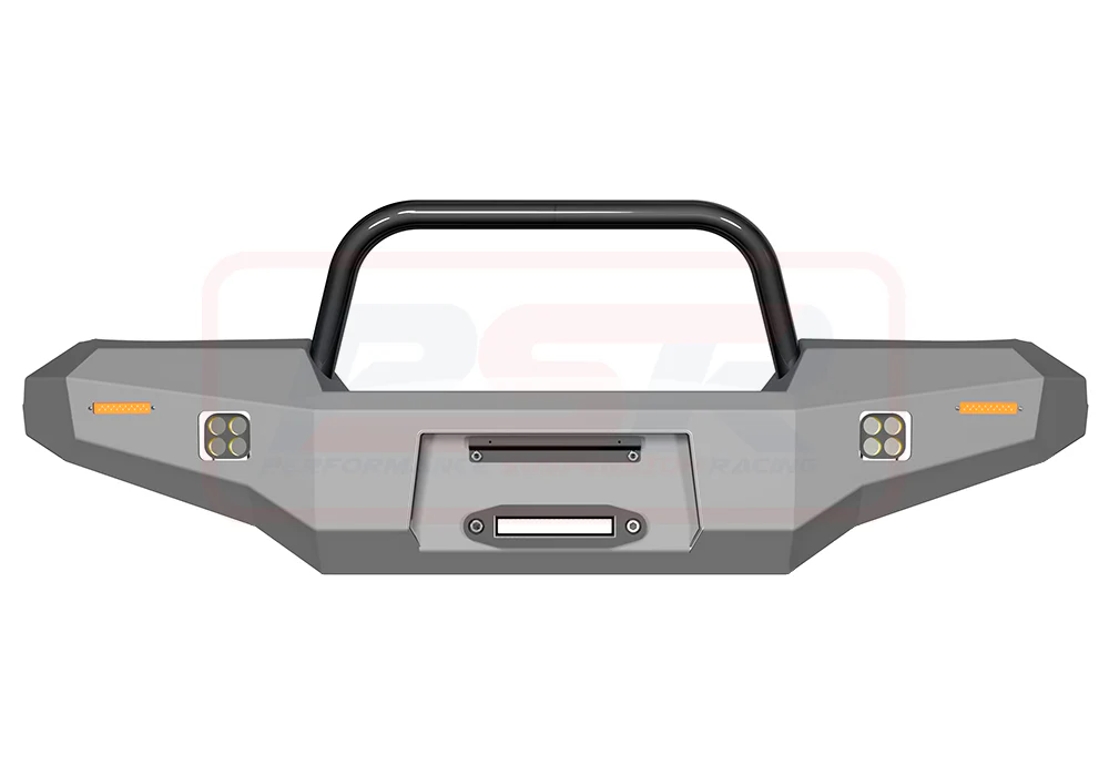 Toyota Landcruiser (1990-1998) 80 Series Ambush Single Hoop Bullbar - Image 5