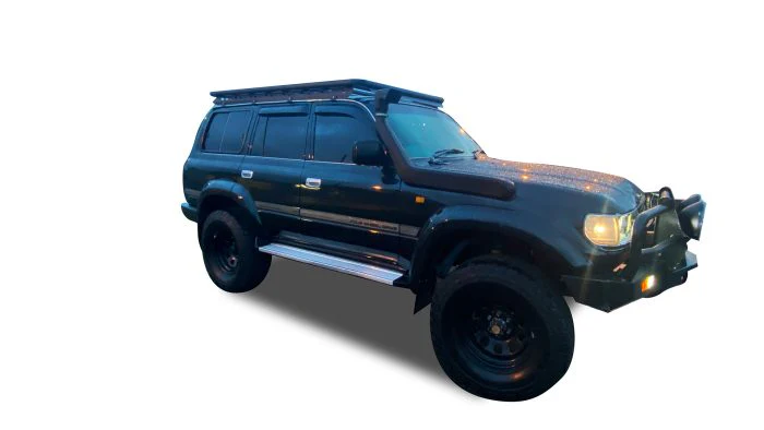 Toyota Landcruiser (1990-1998) 80 Series LWB Wagon Wedgetail Platform Roof Rack - Image 3