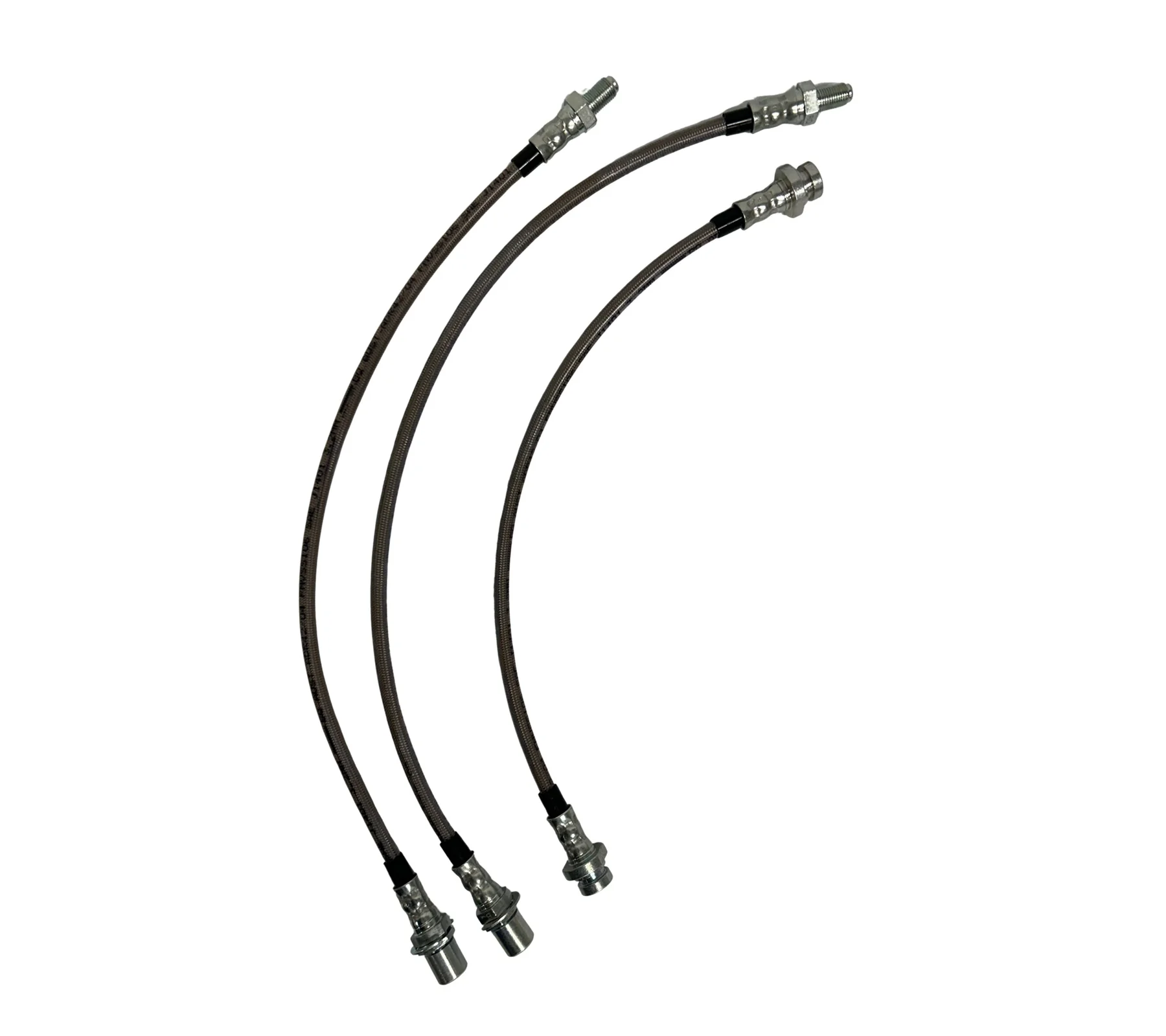 Toyota Landcruiser (1998-2007) 105 Series 03/1998-2007 Tough Dog Extended Brake Hose Kit Braided - 105 Series Landcruiser with ABS