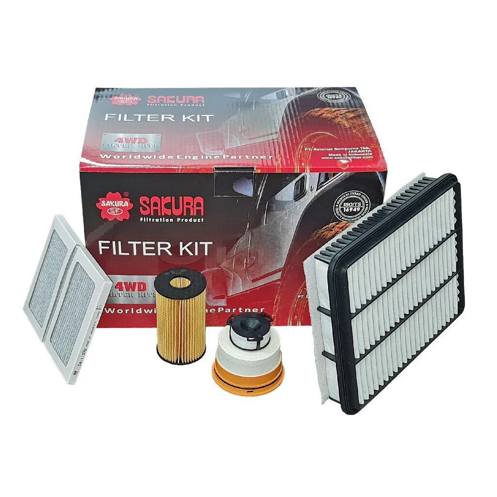 Toyota LandCruiser (1999-2025) Sakura Filter Kit Oil Air Fuel Toyota Landcruiser VDJ79R