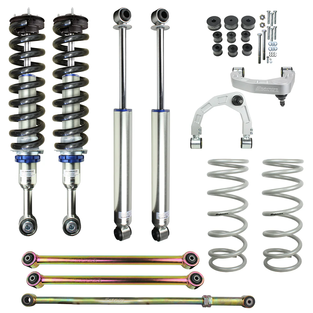 Toyota LandCruiser 200 Series (11/2007-11/2021) Superior Engineering Superior Monotube IFP 2.0 2 Inch (50mm) Lift Kit Suitable For Toyota LandCruiser 200 Series (Kit) - SUP-MG-LC2002