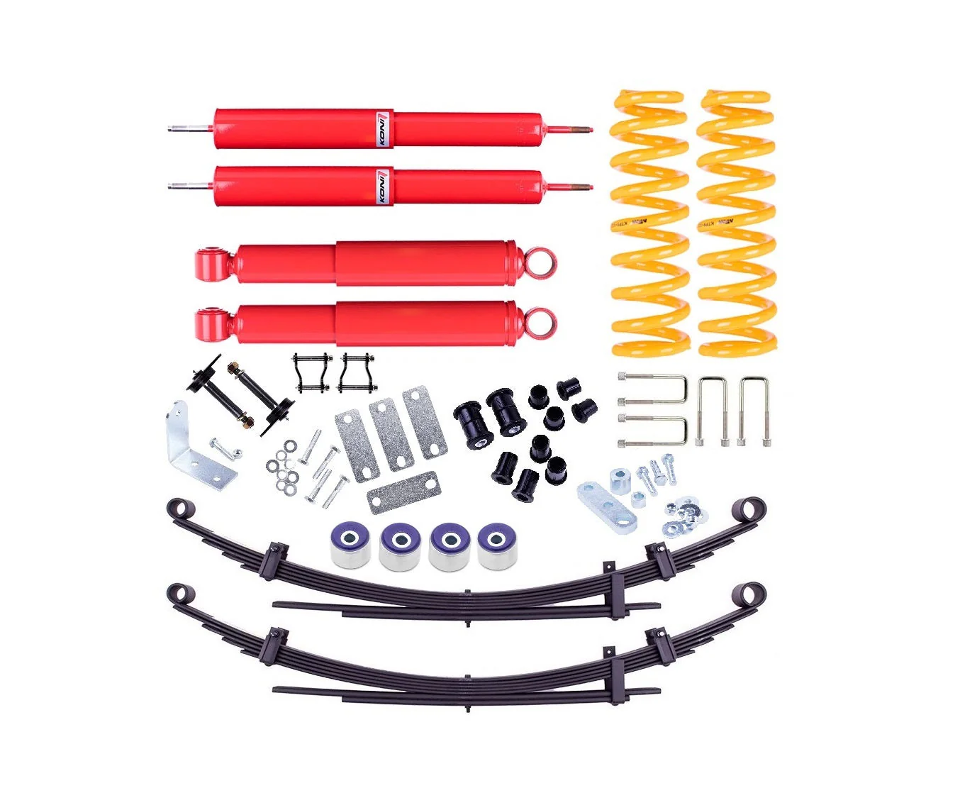 Toyota Landcruiser (2012-2024) 79 Series Dual Cab Koni Raid 50mm Lift Kit