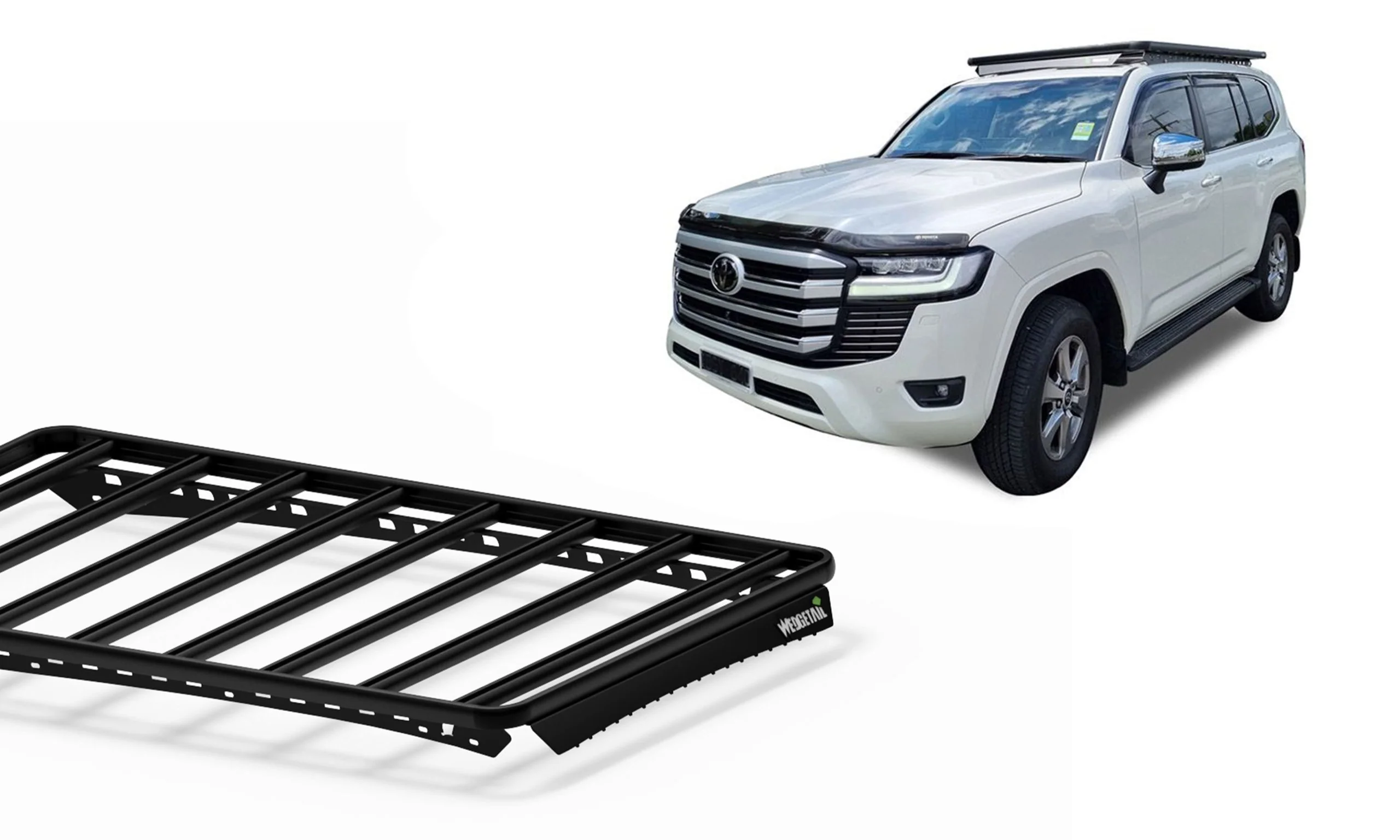 Toyota Landcruiser (2021-2025) 300 Series LWB Wagon Wedgetail Platform Roof Rack - Image 5