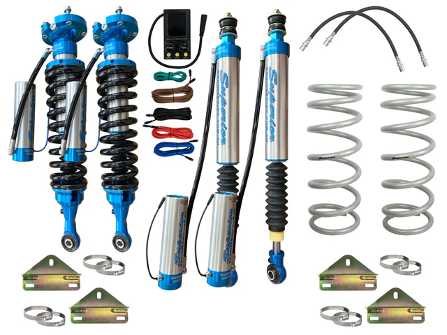 Toyota LandCruiser 300 Series (2021-current) Wagon All 3.3ltr TD Superior Remote Reservoir ECDS 2.5 2 Inch (50mm) Lift Kit