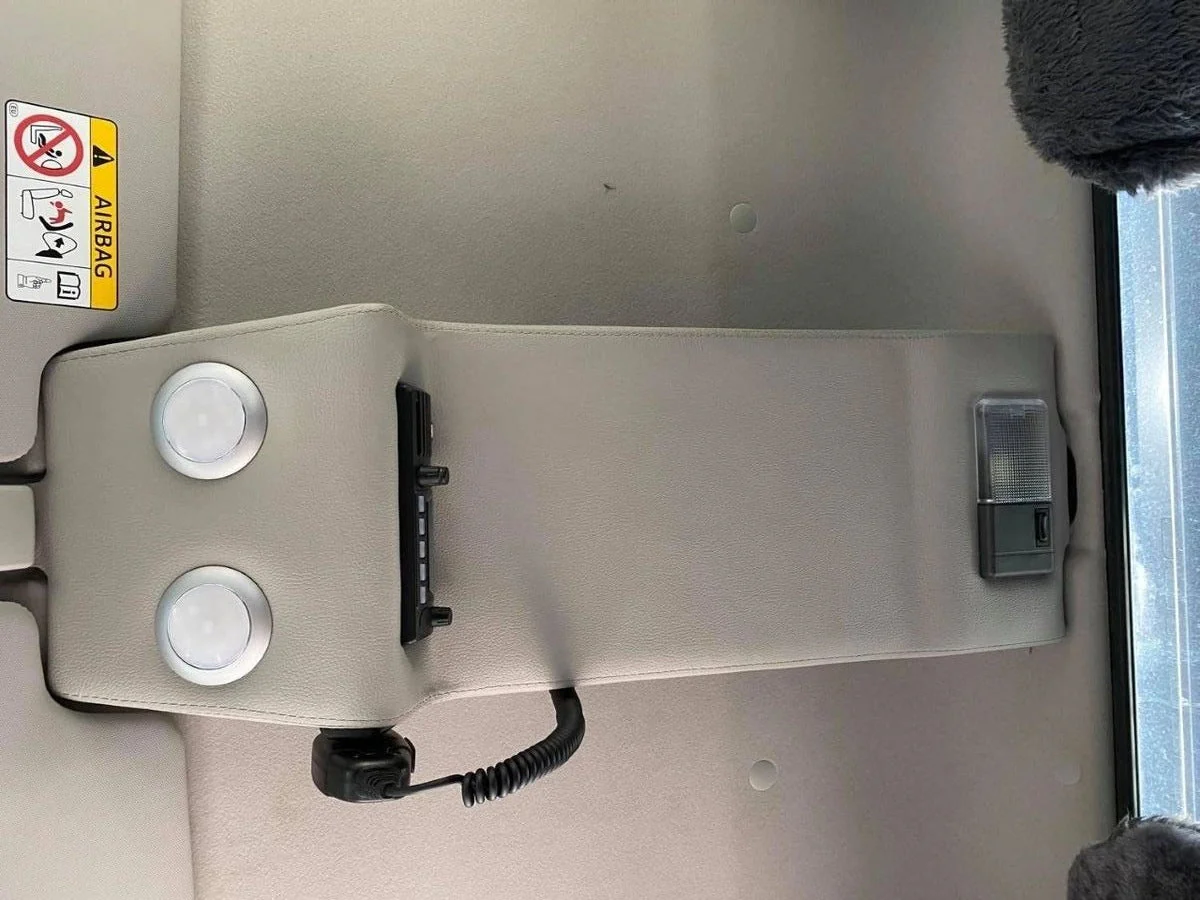 Toyota Landcruiser (2023-2030) AFTER 07/23 Single Cab Airbag DPF 79 Series Centre Roof Console - DIN UHF - Cruiser Consoles - Image 2