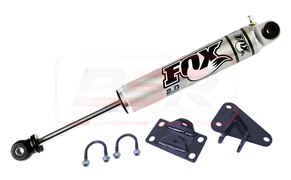 Toyota Landcruiser 70 Series (2007-2024) Toyota Landcruiser 70 Series Fox 10" Steering Damper & Bracket Kit