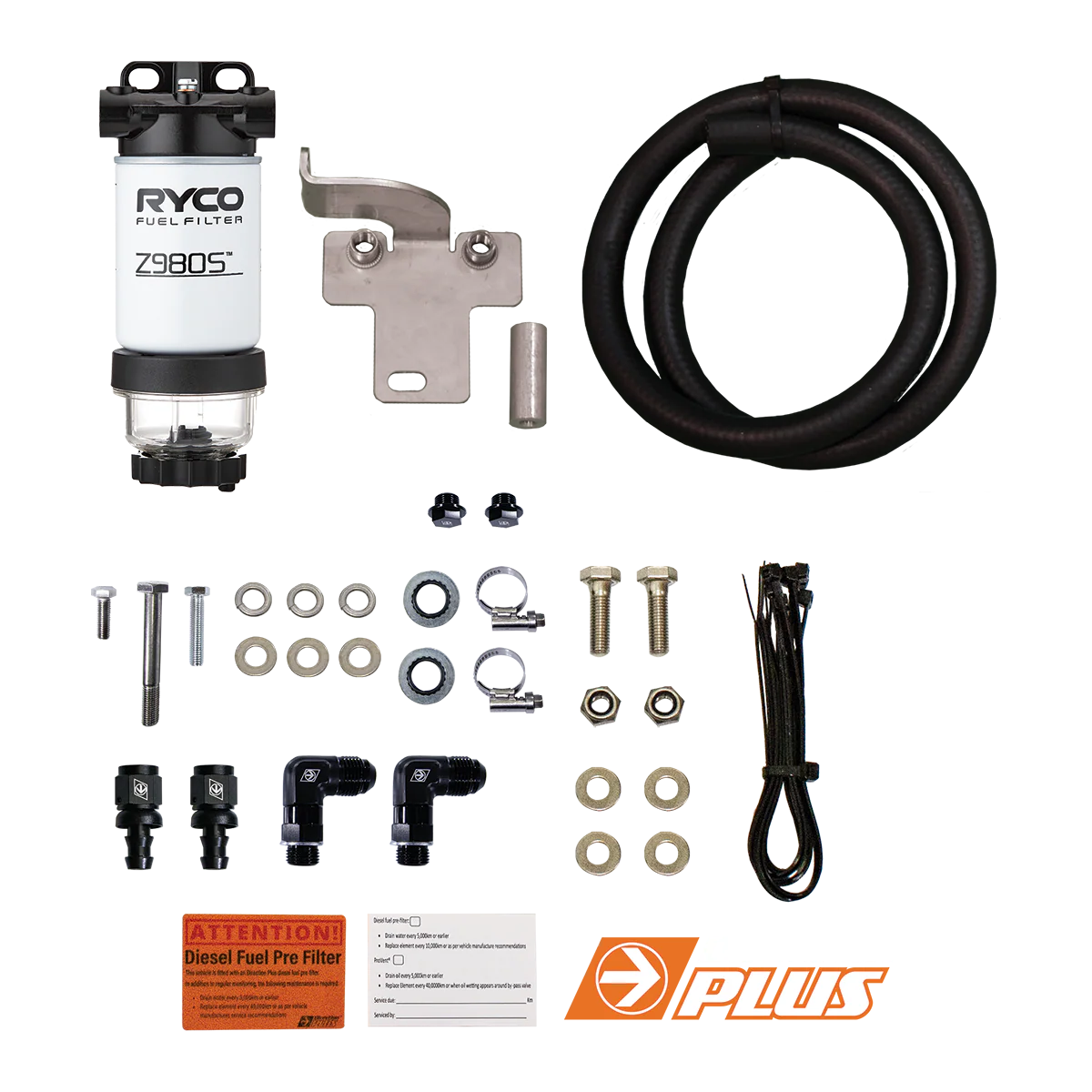 Toyota Landcruiser 70 Series (2012-2023) TURBO DIESEL RYCO PRE-FILTER KIT - Image 2