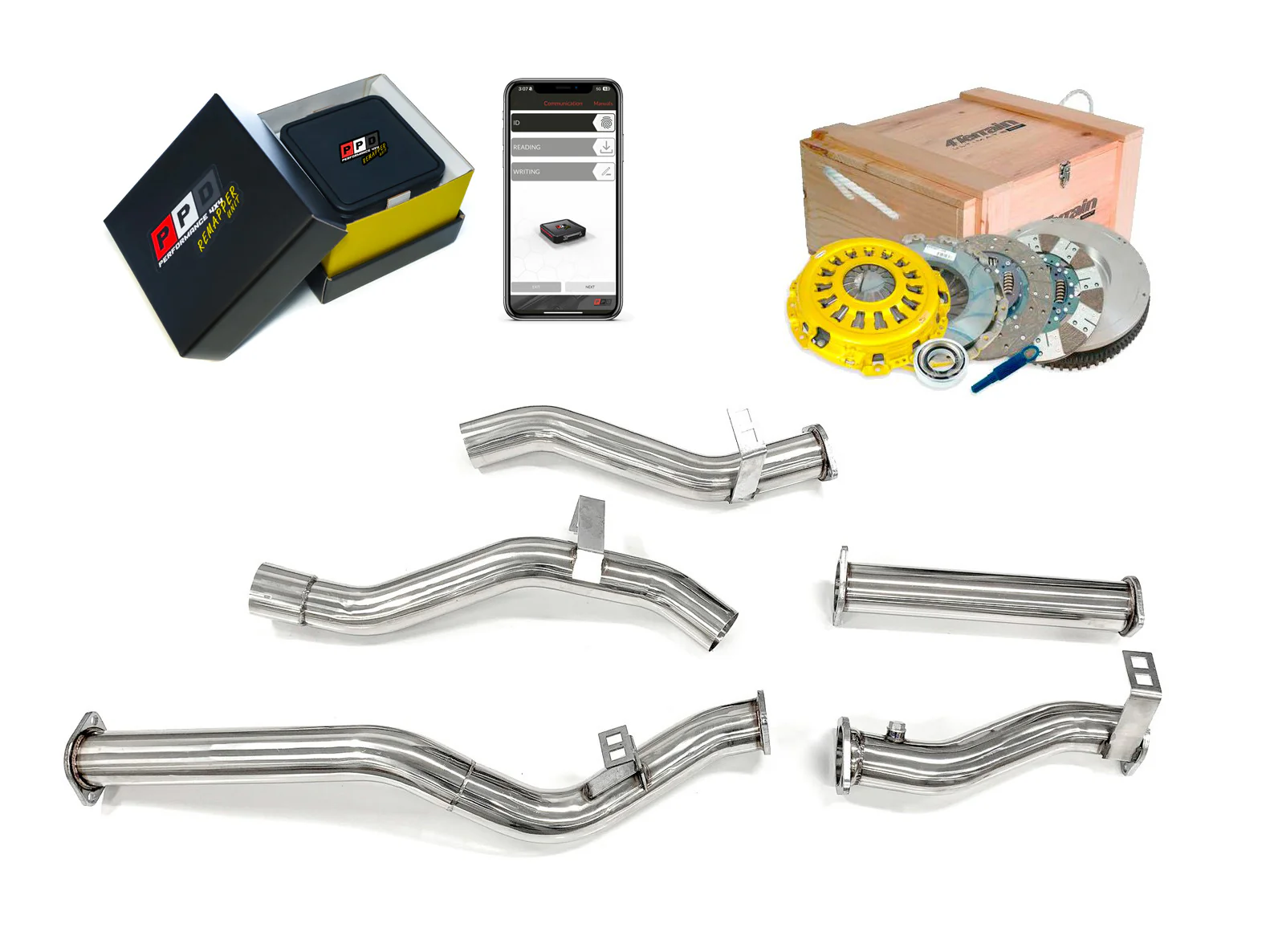 Toyota Landcruiser 70 Series (2015+) 76 / 79 VDJ Series Exhaust, Tune & Clutch Package - Image 10