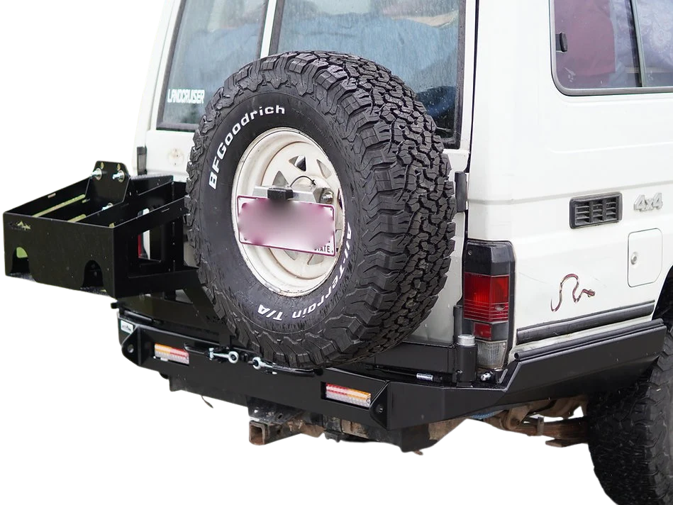 Toyota Landcruiser 75 Series (1999-2022) The Cruiser Company Rear Bar - Image 9