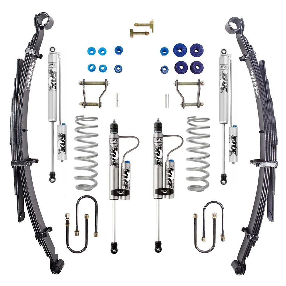 Toyota Landcruiser 78 / 79 Series 2" suspension lift kit - A1 Fox 2.0 Remote Res
