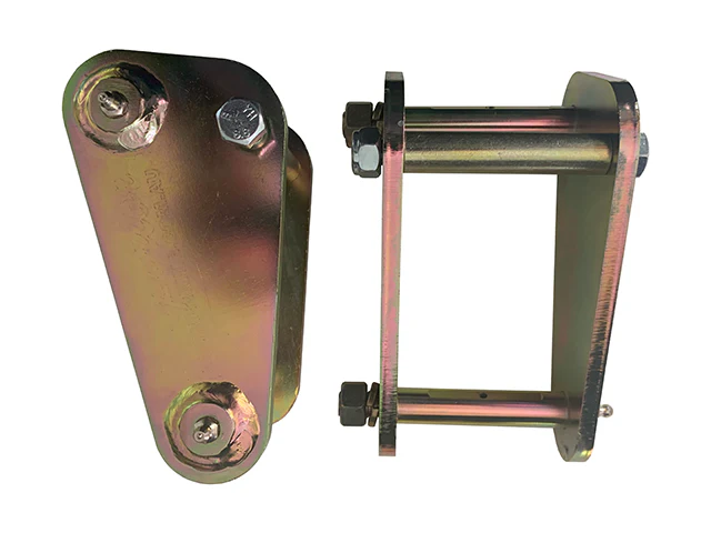 Toyota LandCruiser 78 Series (10/2022-current) Troopy All 4.5ltr TD V8 Superior Engineering Superior Anti-Inversion Extended Shackles 2 Inch (50mm) Suitable For Toyota LandCruiser 73/74/75 Series Rear - LCREXSHR75-XXX