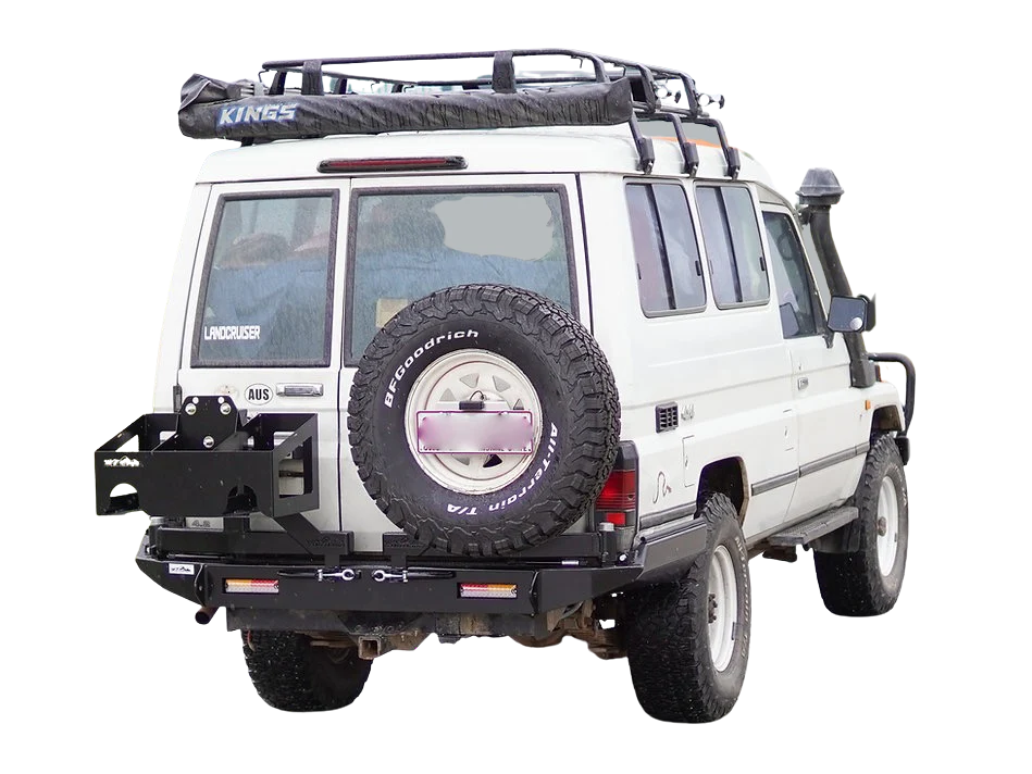 Toyota Landcruiser 78 Series (1999-2022) The Cruiser Company Rear Bar - Image 10