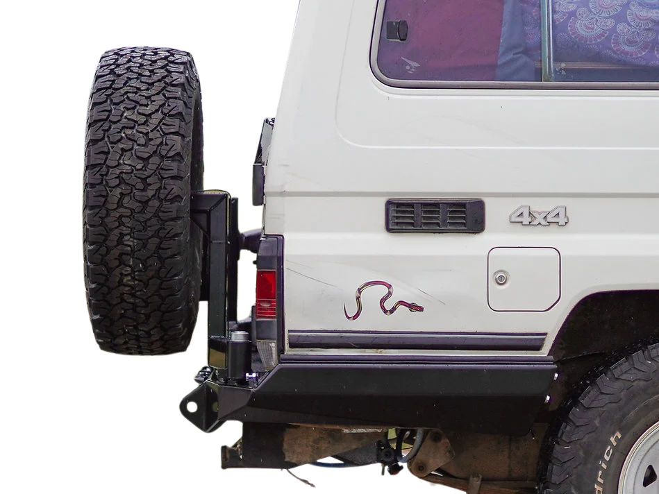 Toyota Landcruiser 78 Series (1999-2022) The Cruiser Company Rear Bar - Image 2