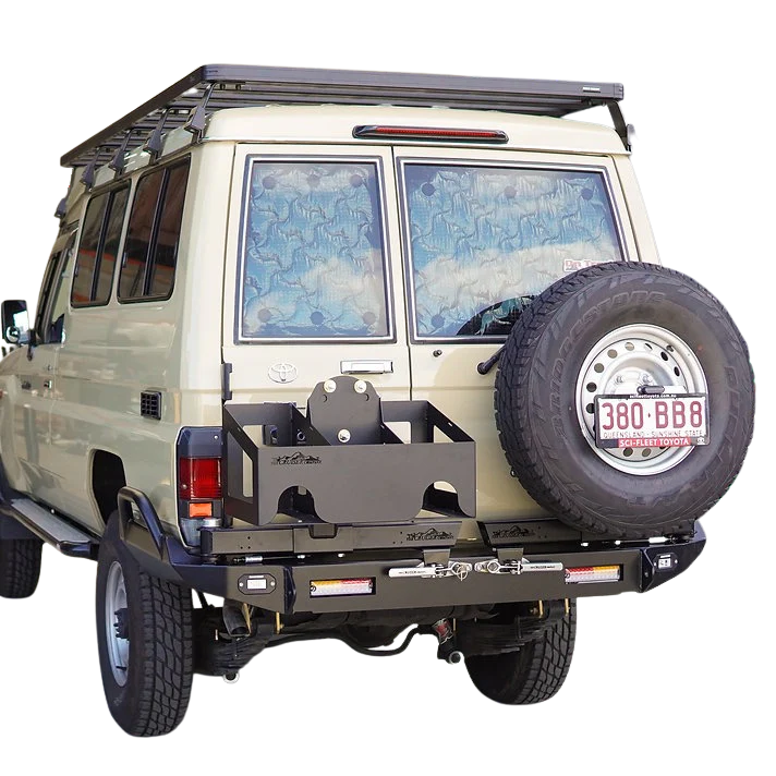 Toyota Landcruiser 78 Series (1999-2022) The Cruiser Company Rear Bar - Image 5