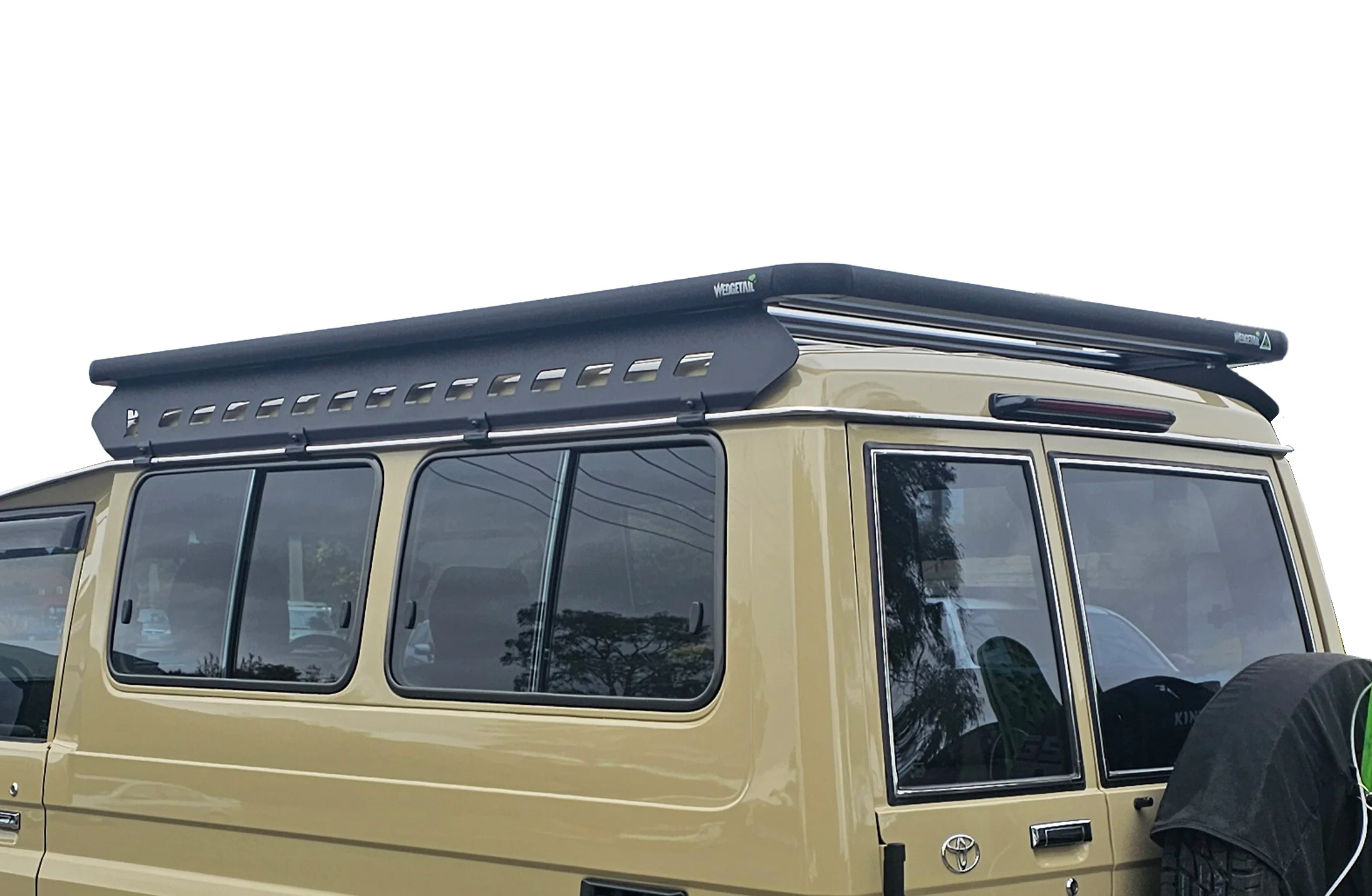 Toyota Landcruiser 78 Series  Troop Carrier Wedgetail Platform Roof Rack - Image 2