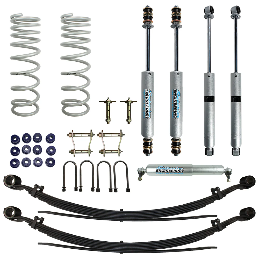 Toyota LandCruiser 79 Series [02/2007 - 10/2016] Single Cab Ute Diesel 4.5ltr TD V8 Superior Engineering 2 Inch (50mm) Lift Kit Suitable For Toyota LandCruiser 79 Series Pre 07/2016 4.5lt V8 - SUP-79G1-8-KIT-2INCH