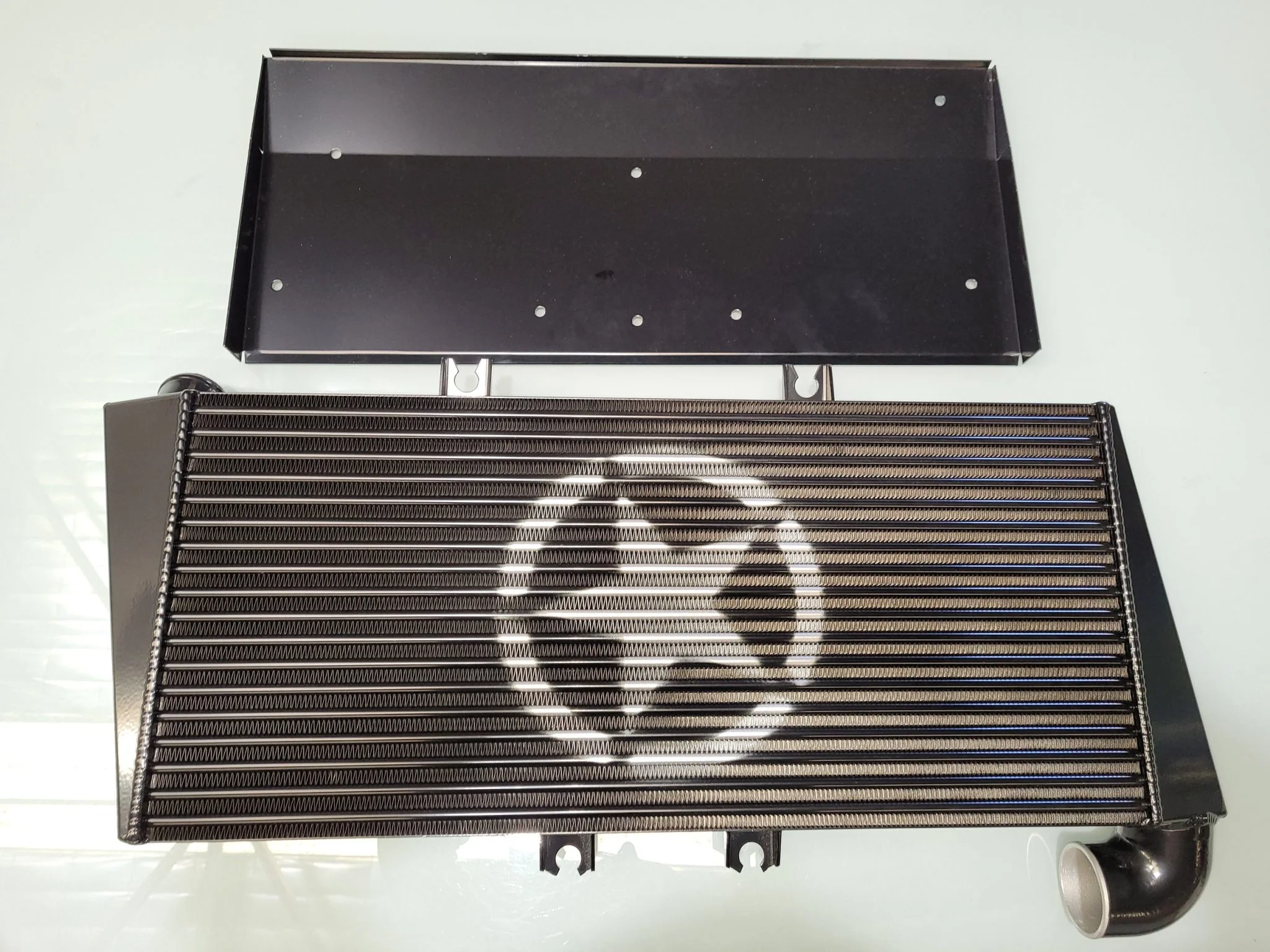 Toyota Landcruiser VDJ76 / VDJ78 / VDJ79 Series CROSS COUNTRY 4x4 ULTIMATE TWIN FAN Top-Mount Intercooler Kit V3 - Image 2