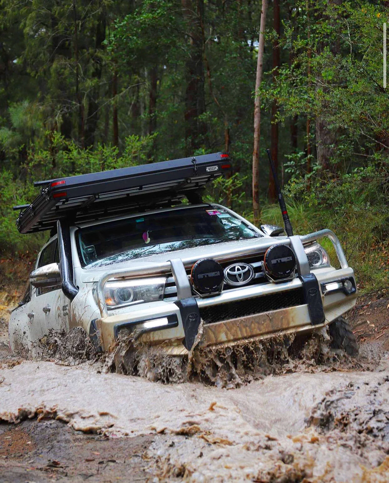 Toyota Hilux (2015-2025) - N80 4" Stainless Steel Snorkel Kit Meredith Metalworks - Image 2