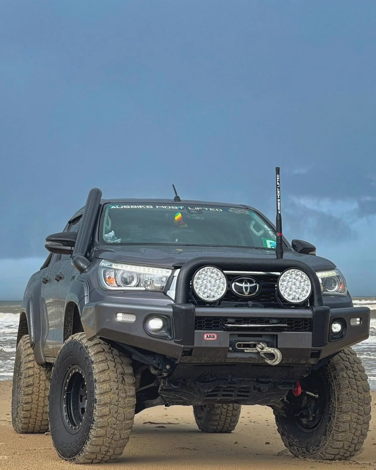 Toyota Hilux (2015-2025) - N80 4" Stainless Steel Snorkel Kit Meredith Metalworks - Image 6