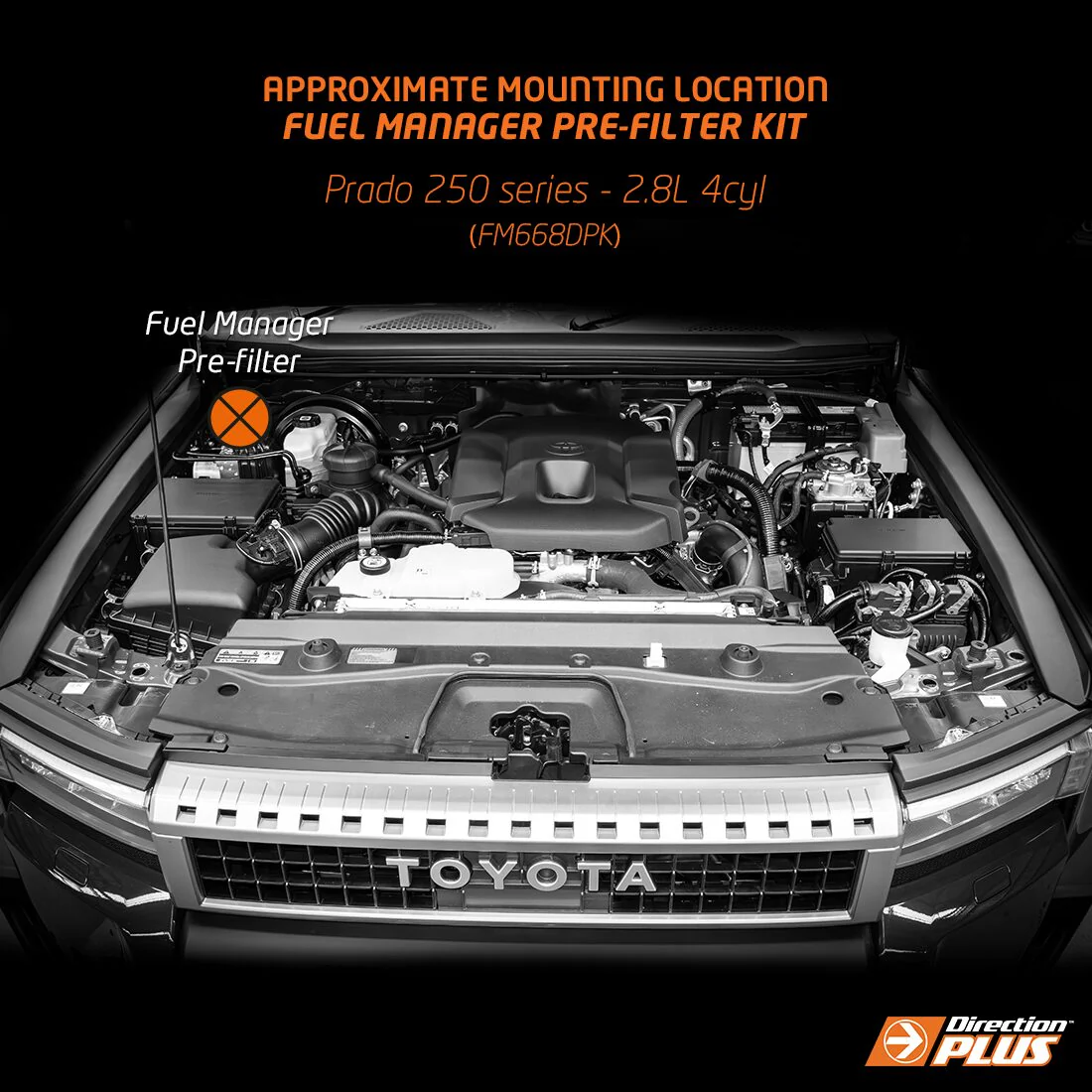 Toyota Prado 250 Series (2025-) Fuel Manager Diesel Pre-Filter FM668DPK - Image 3