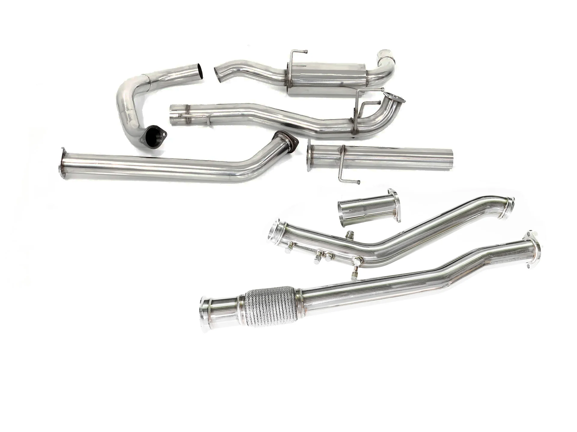 Toyota Prado (2015+) 150 Series 2.8L TD Turbo-Back Stainless Steel Exhaust System - Image 2
