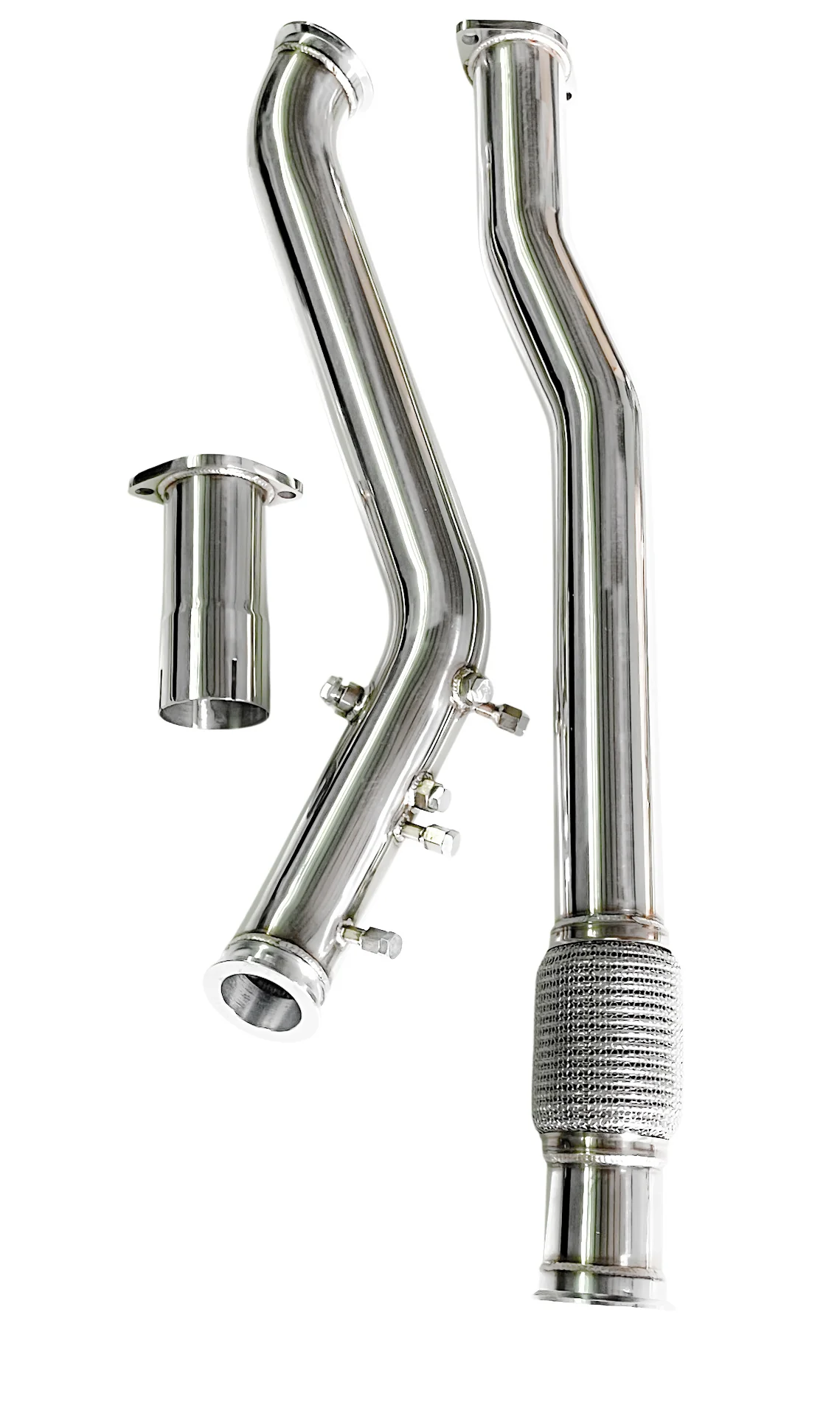 Toyota Landcruiser Prado (2015+) 2.8L TD 3" Stainless DPF-Delete Pipe - Image 3