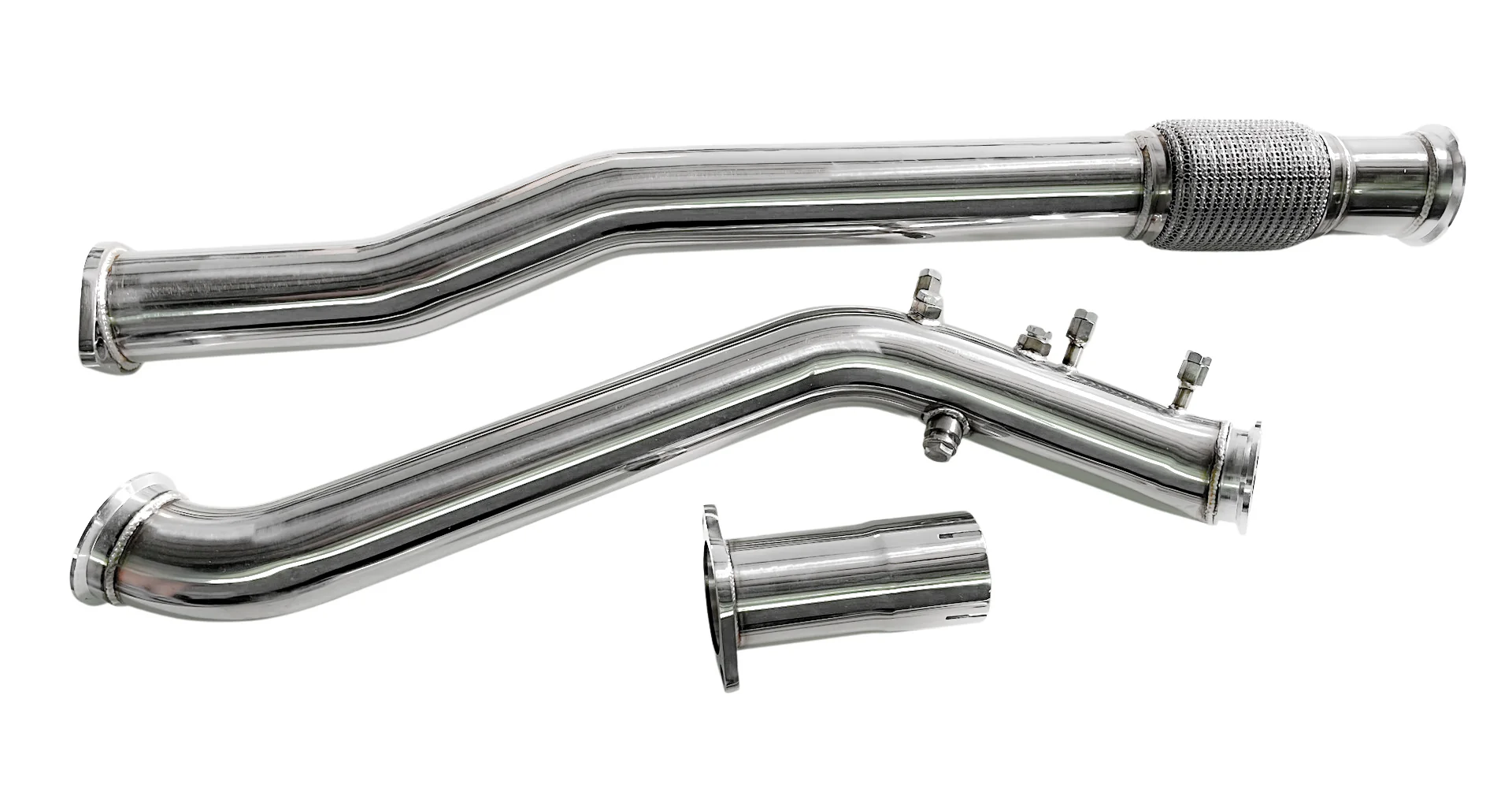 Toyota Landcruiser Prado (2015+) 2.8L TD 3" Stainless DPF-Delete Pipe - Image 5