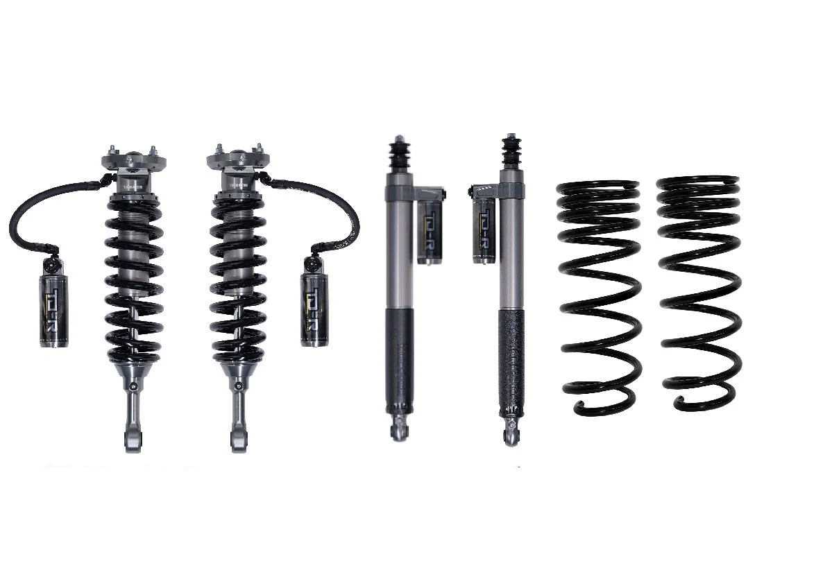 Toyota Landcruiser (2021-2025) 300 Series 50mm suspension lift kit -TD-R Pro Series Remote Reservoir - Image 2