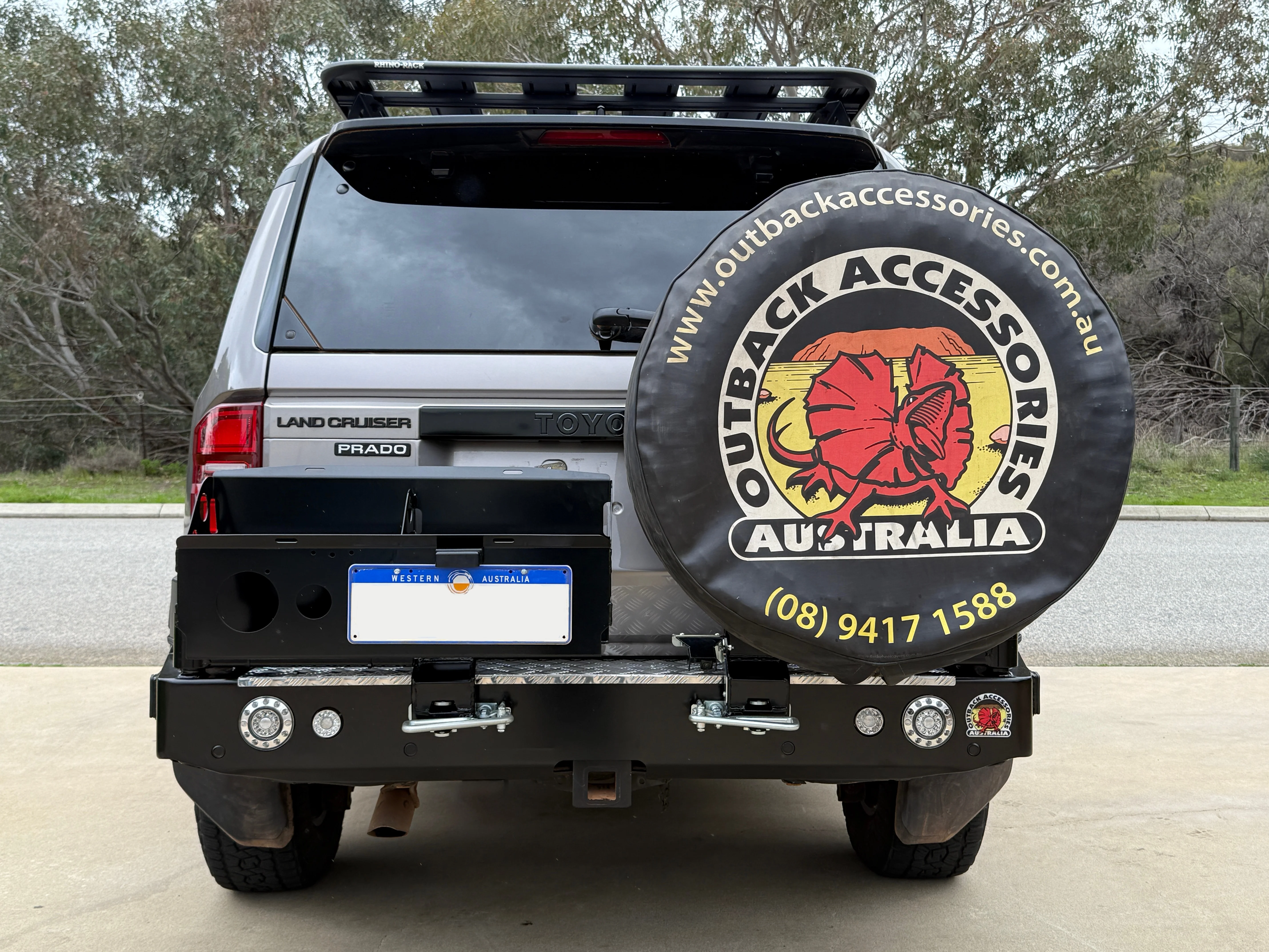 Toyota Prado (2024-2027) 250 series Outback Accessories Rear Bar - Image 3