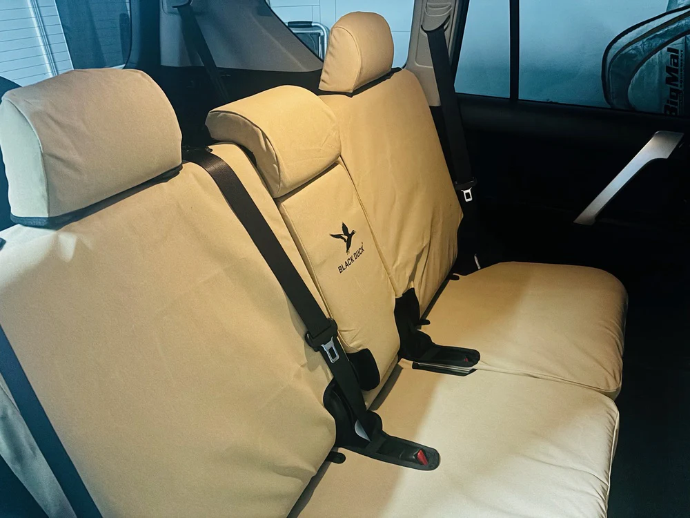 Toyota Prado (2025-2030) 11/2024+ Prado 250 GX, GXL, VX and ALTITUDE Black Duck® SeatCovers - PRA242AB PRA24CON PRA27AR PRA248 - Image 15