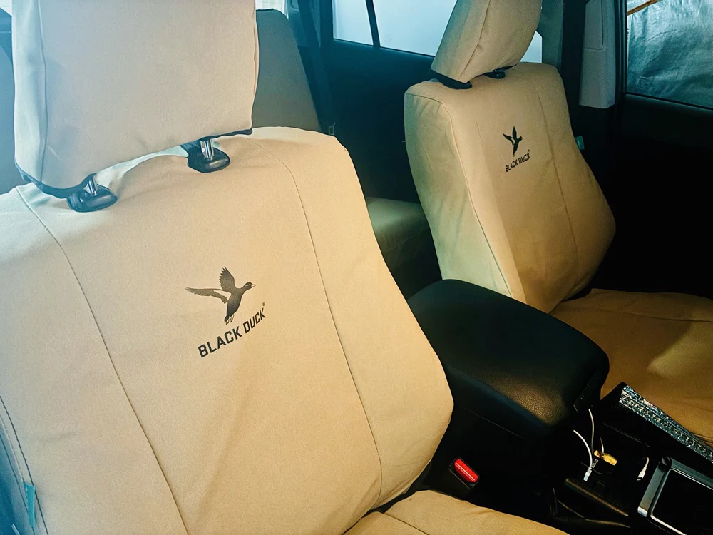 Toyota Prado (2025-2030) 11/2024+ Prado 250 GX, GXL, VX and ALTITUDE Black Duck® SeatCovers - PRA242AB PRA24CON PRA27AR PRA248 - Image 16