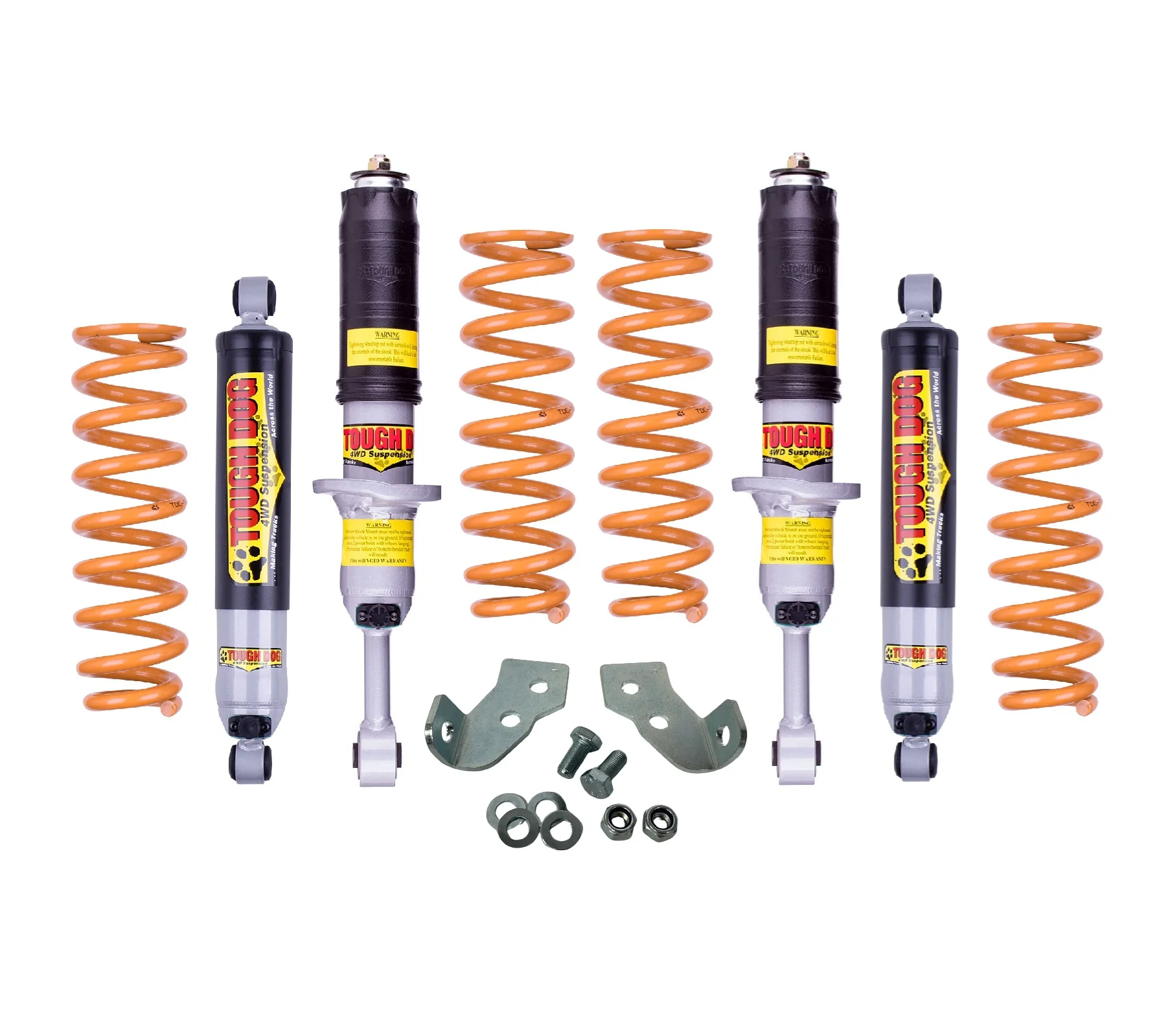 Toyota Prado 250 (2025-) 50mm Tough Dog Lift Kit with Adjustable Shocks