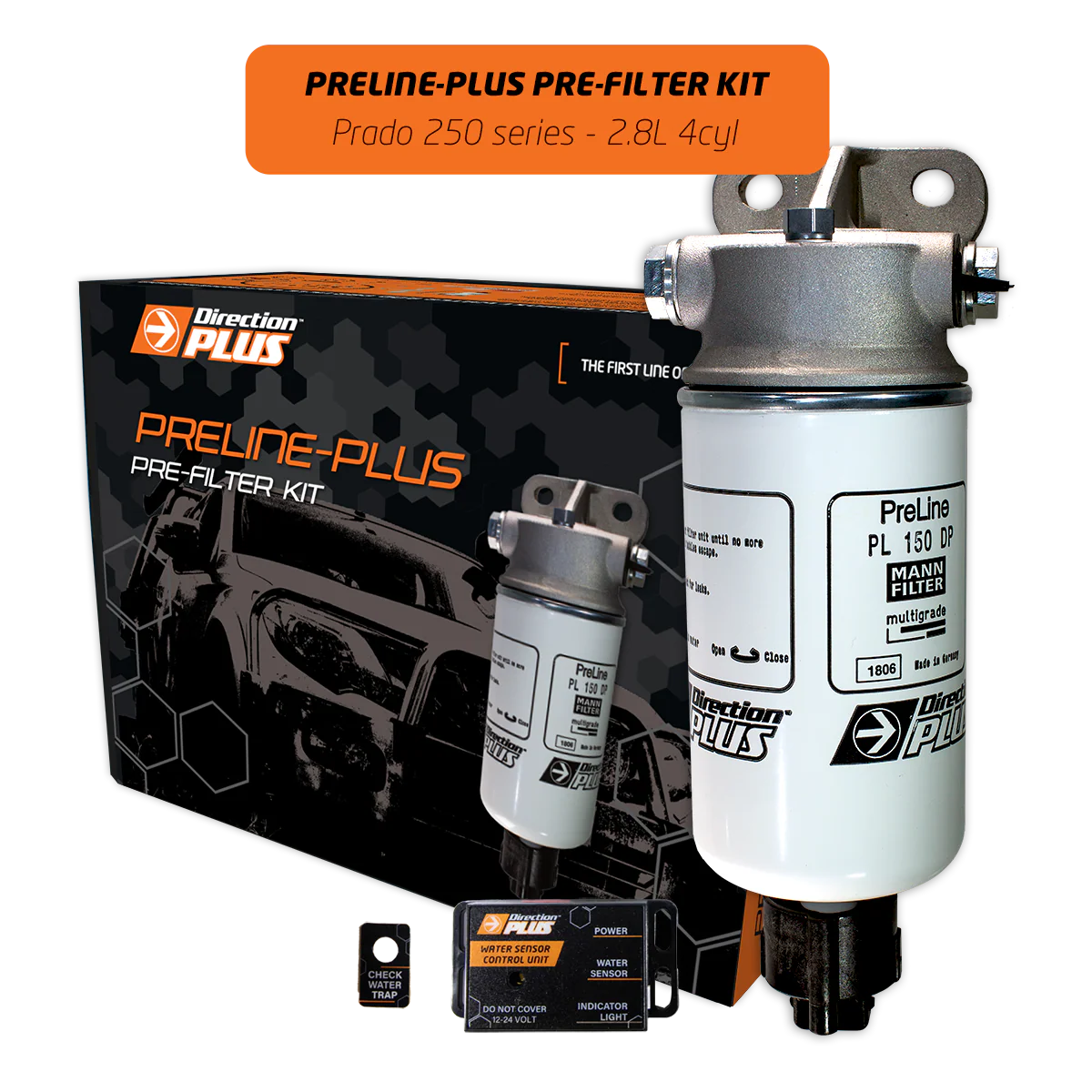 Toyota Prado 250 Series (2025-) PreLine-Plus Pre-Filter Kit PRADO 250 - Image 2