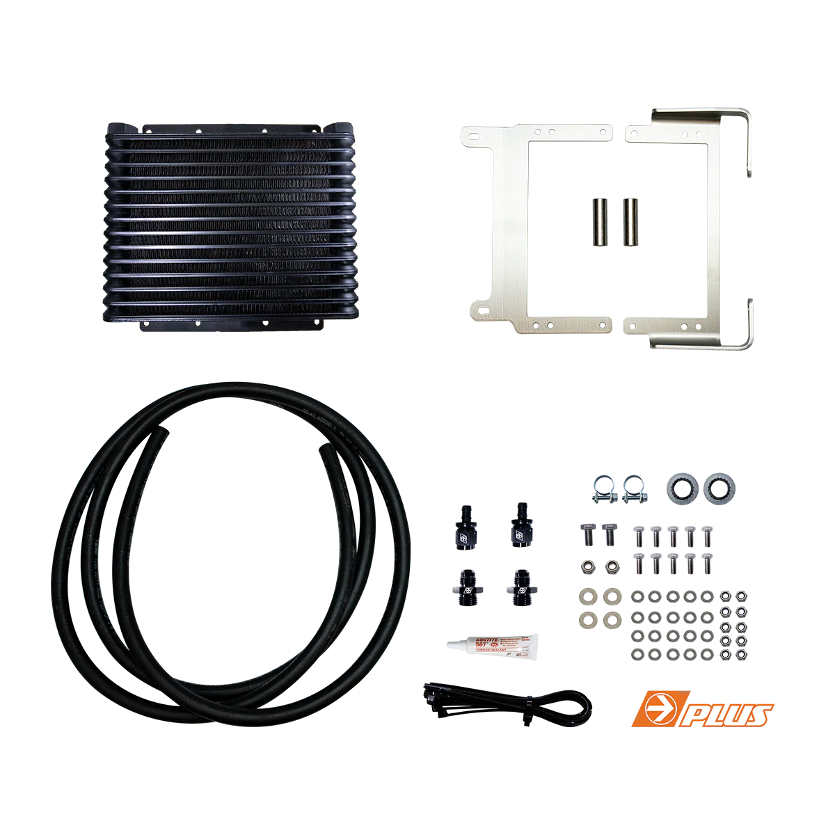 Toyota Prado 250 Series (2025-) TransChill Arctic Black Transmission Cooler Kit - Image 2