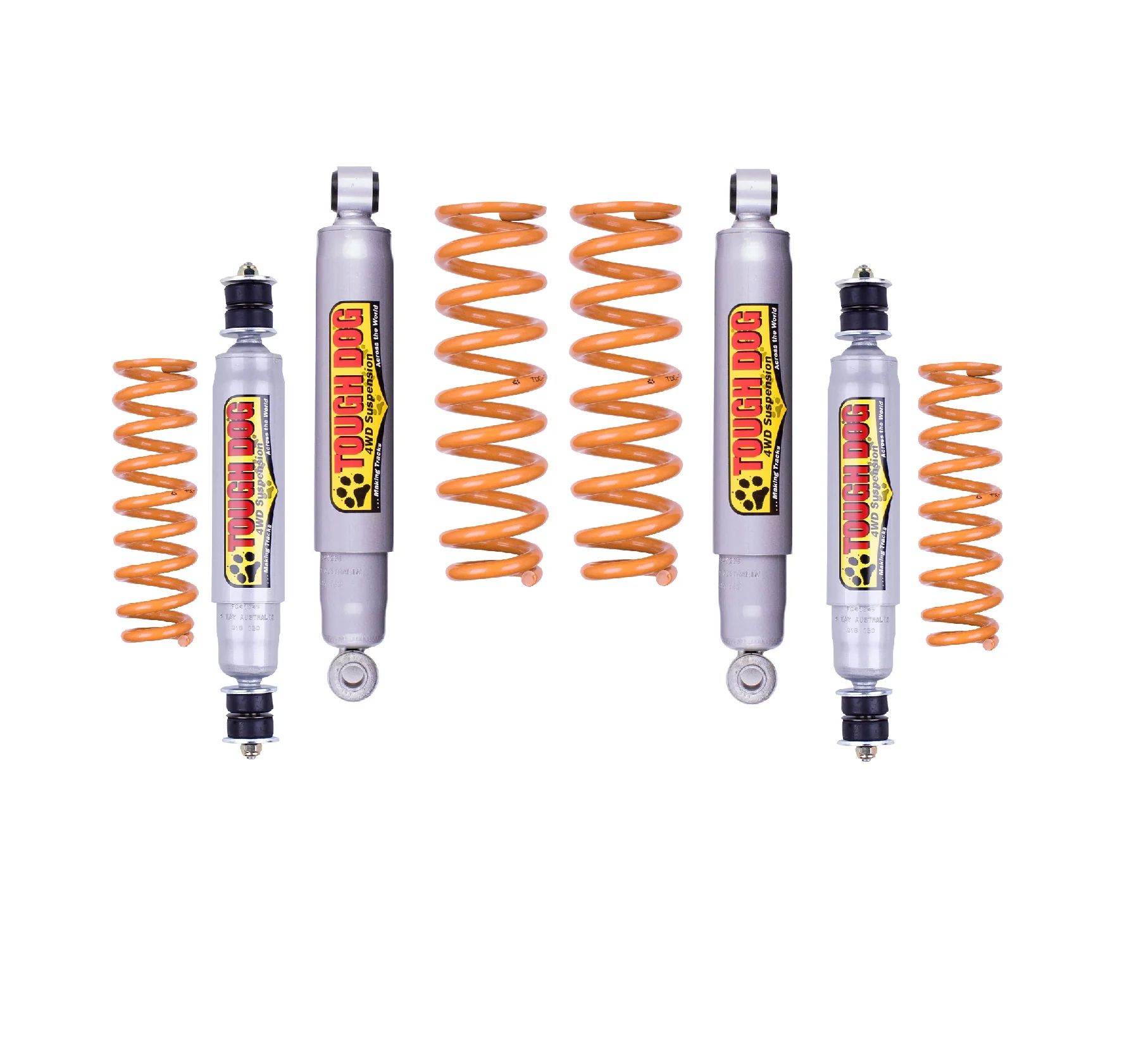 Toyota Rav 4 (1994-2000) LWB SXA11R 1994-6/2000 Tough Dog 30mm Lift Kit with Tough Dog Foam Cell Shocks