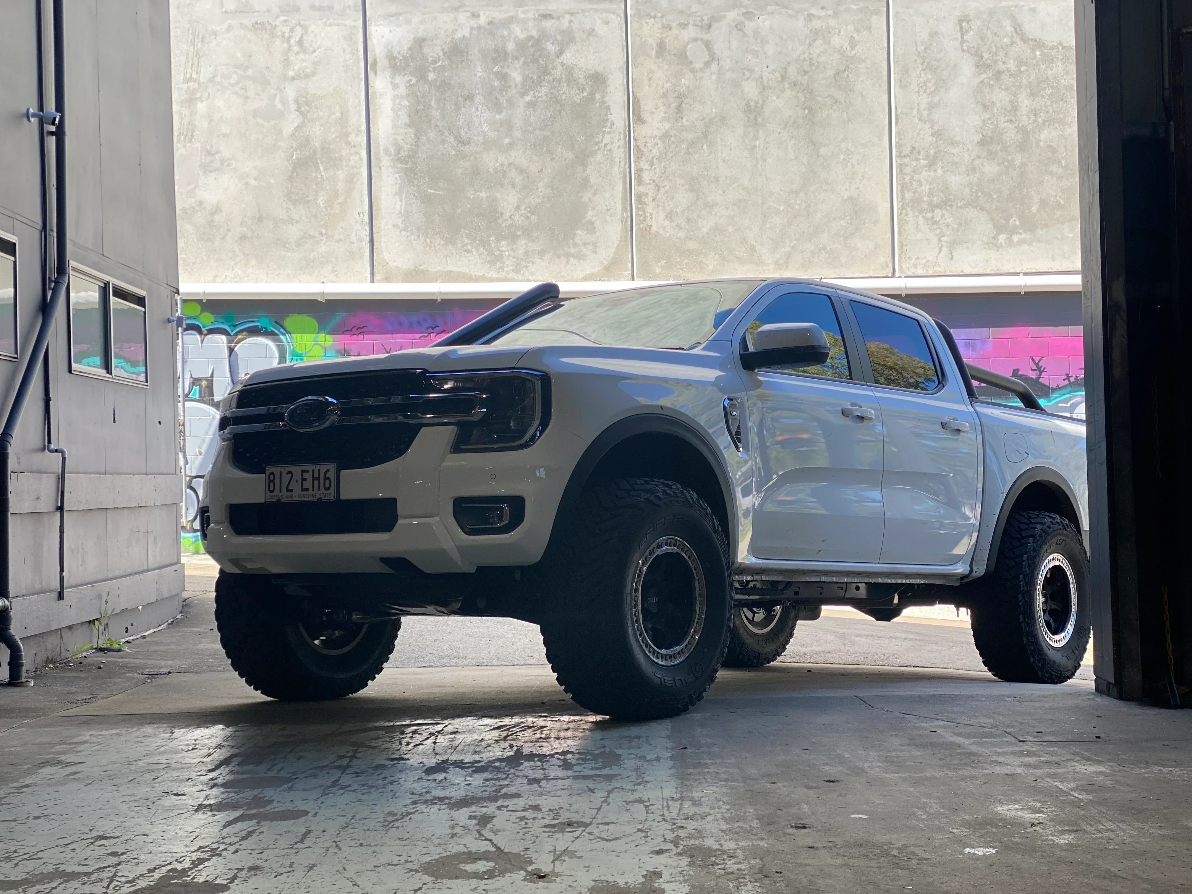 Ford Ranger (2022-2025)  Next Gen RANGER Twin 4" Stainless Steel Snorkel Kit - Meredith Metalworks - Image 4