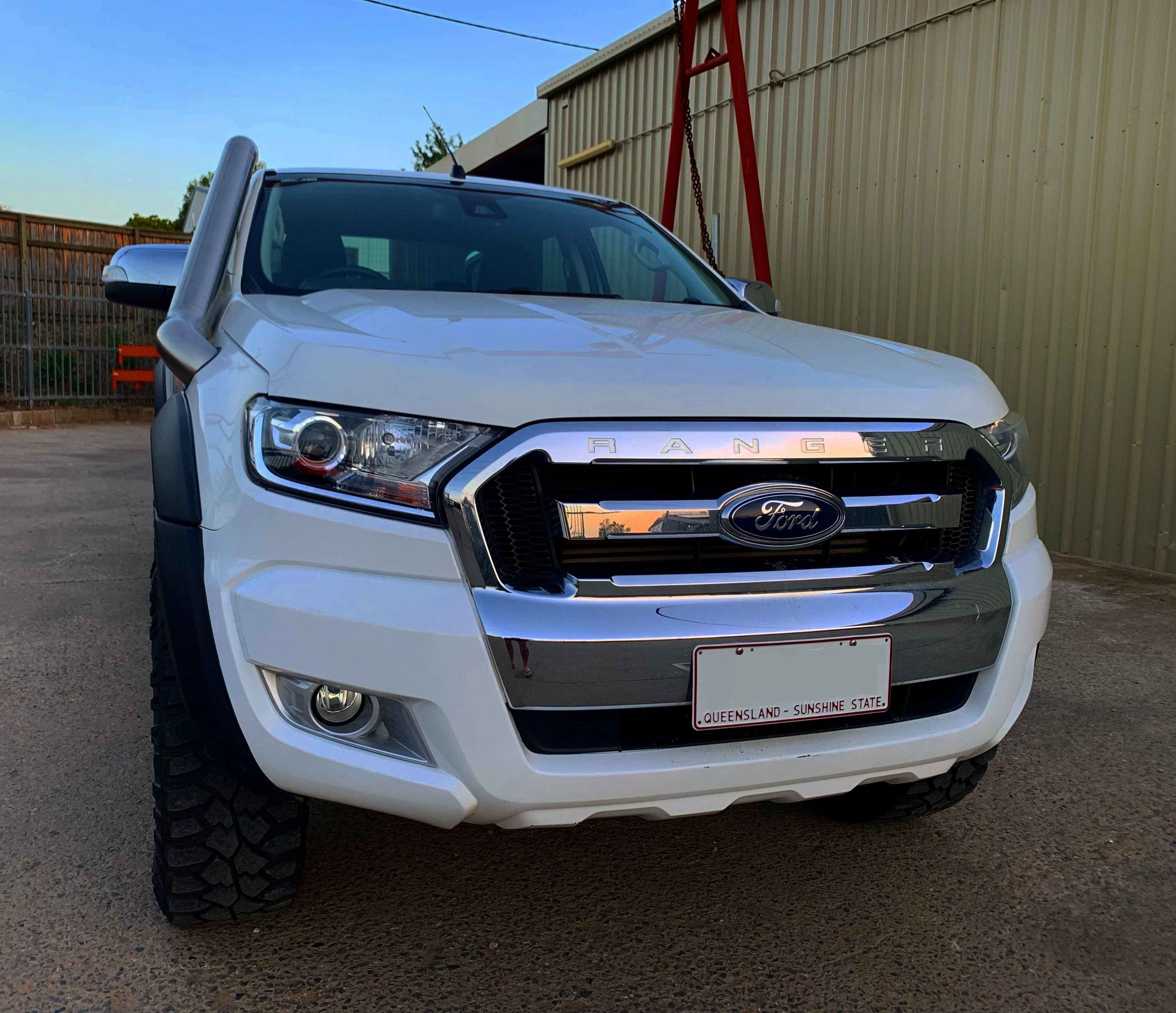 Ford Everest (2015-2021) TWIN EVEREST/TITANIUM (2015-2020) 4" Stainless Steel Snorkel Kit - Meredith Metalworks - Image 2