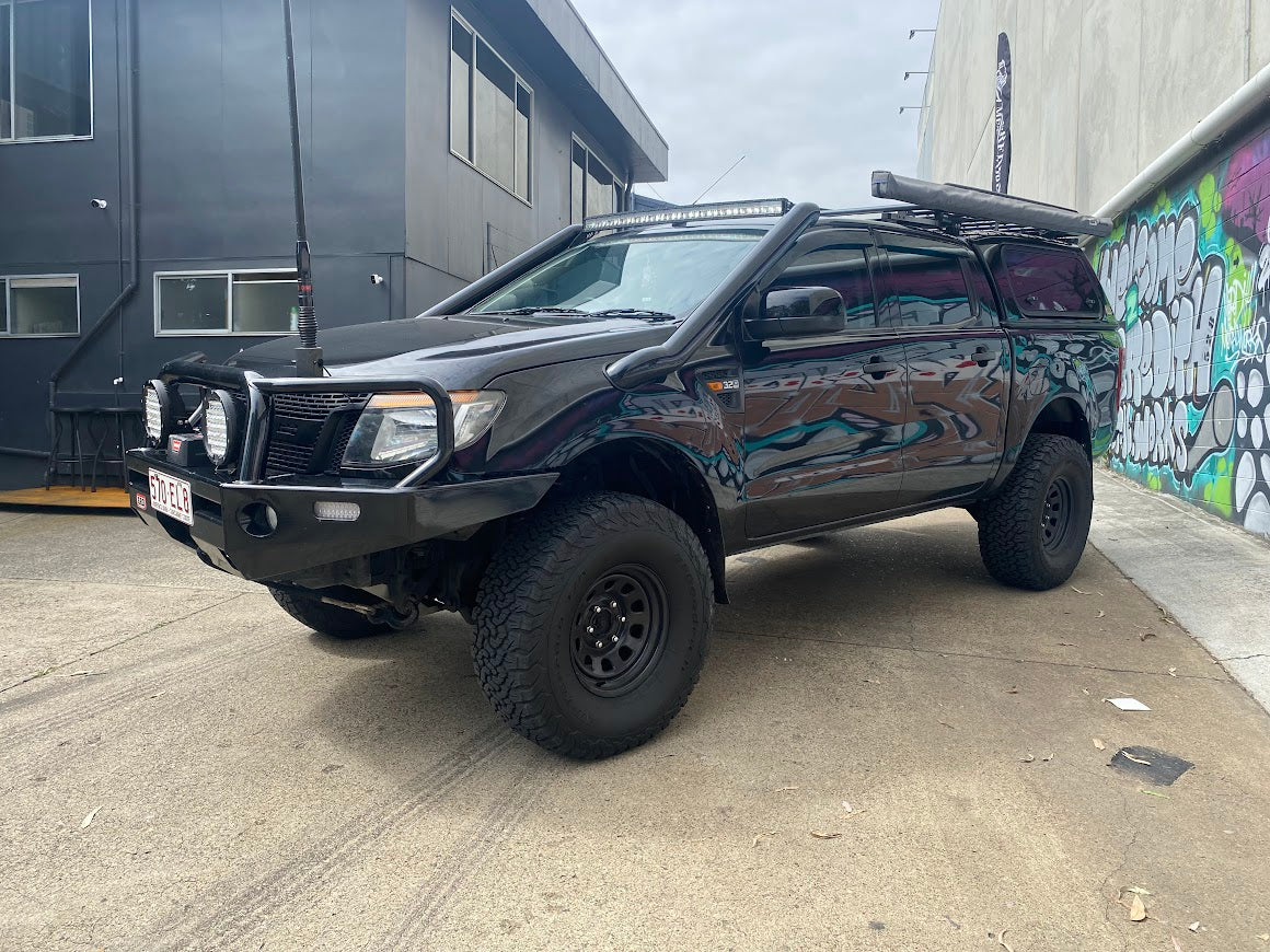 Ford Everest (2015-2021) TWIN EVEREST/TITANIUM (2015-2020) 4" Stainless Steel Snorkel Kit - Meredith Metalworks - Image 5
