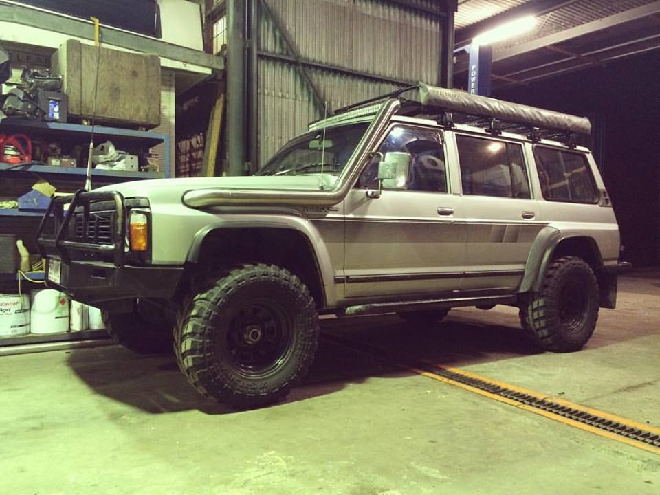 Nissan Patrol (1988-1996) TWIN GQ Patrol 4" Stainless Steel Snorkel Kit - Meredith Metalworks - Image 3