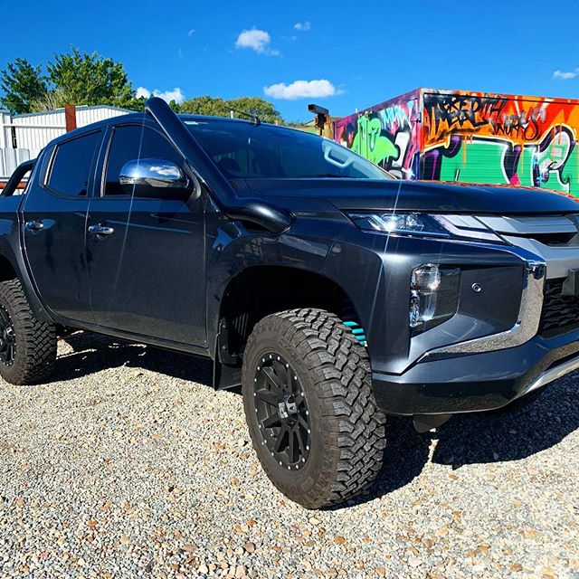 Mitsubishi Tirton (2019-2022) MQ MR TWIN MR Triton 4" Stainless Steel Snorkel Kit - Meredith Metalworks - Image 3