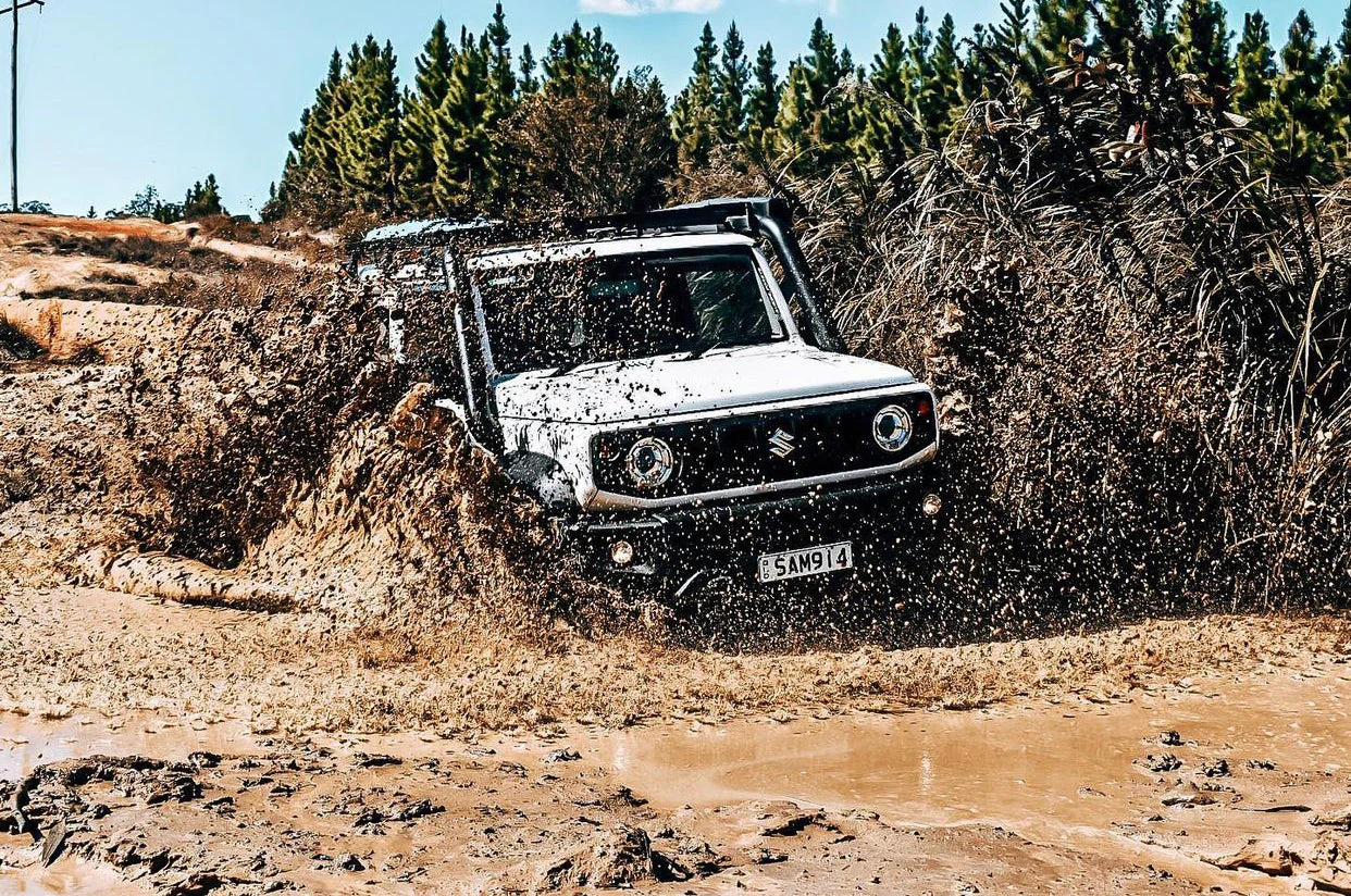 Suzuki Jimny (2018-2025) TWIN 4" Stainless Steel Snorkel Kit - Meredith Metalworks